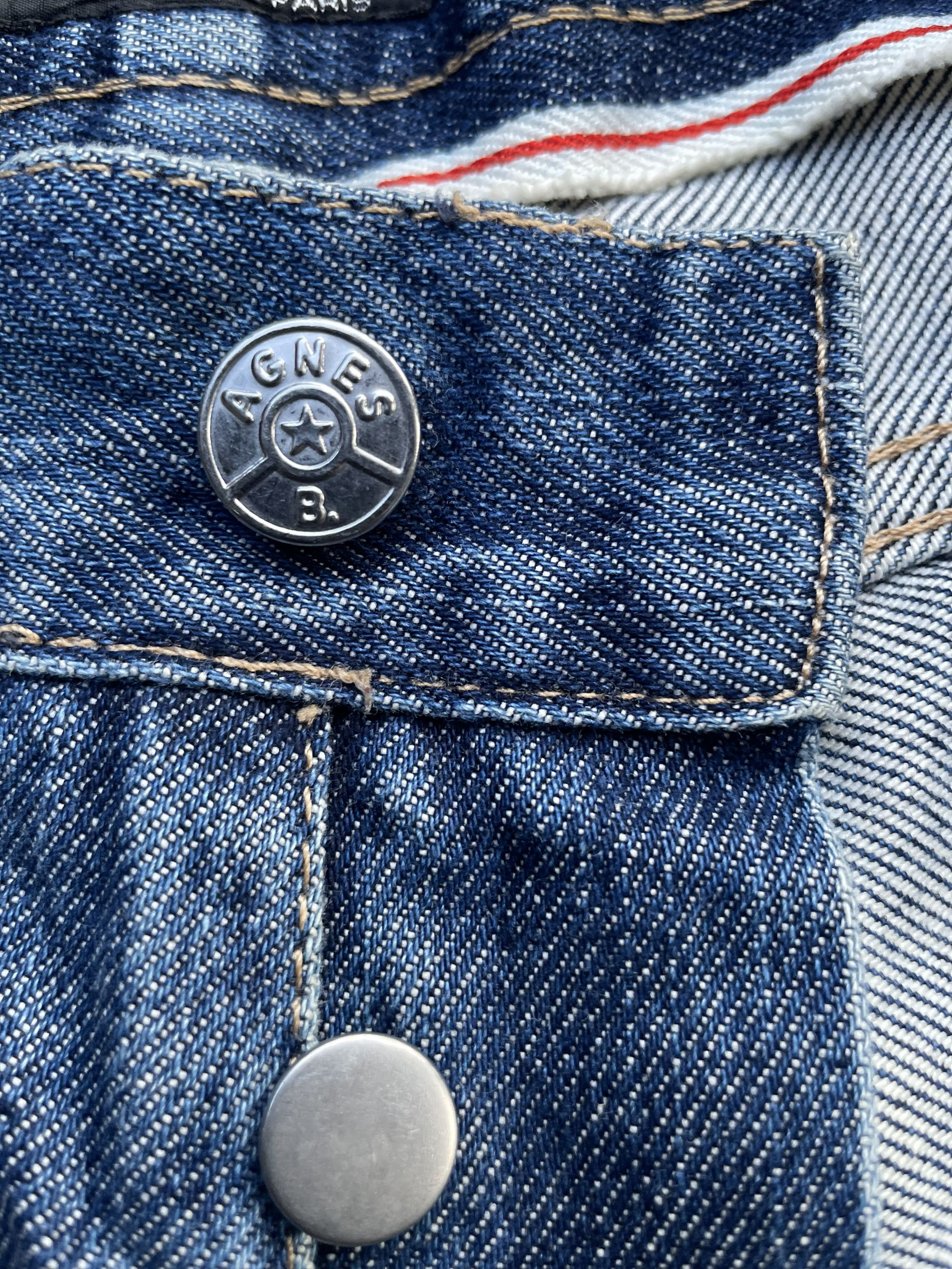 agnes b. Vintage Agnes B Distresed Denim Size US 31 - 8 Thumbnail