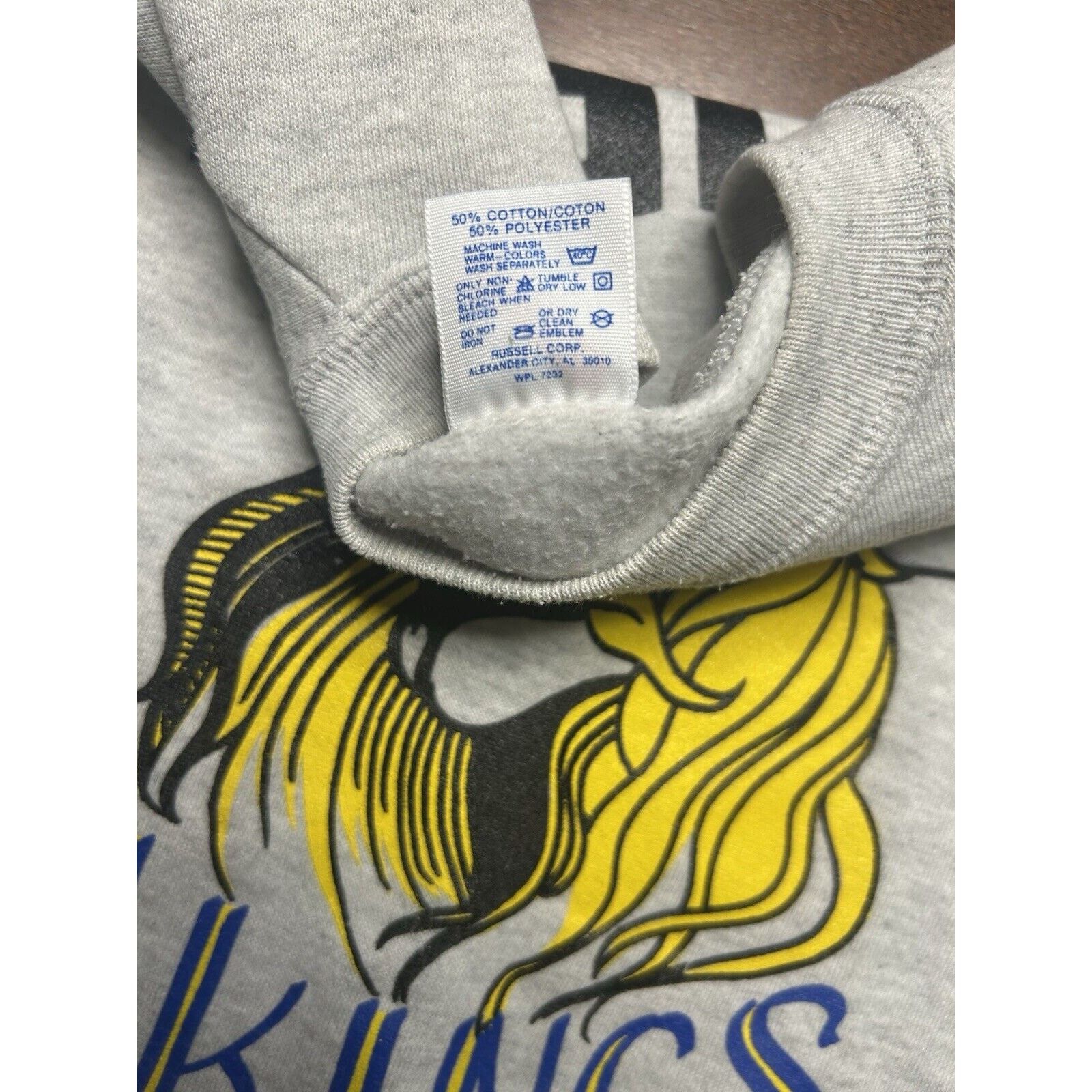 Jerzees VTG 80s/90s NFL Misprint Error Minnesota Vikings Crewneck Size US L / EU 52-54 / 3 - 4 Thumbnail
