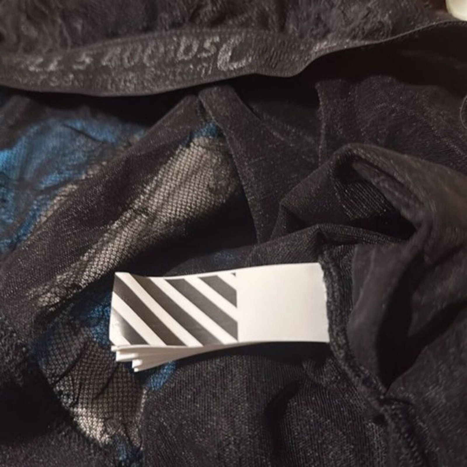 Off-White Off white lace crop top black M Size M / US 6-8 / IT 42-44 - 4 Thumbnail