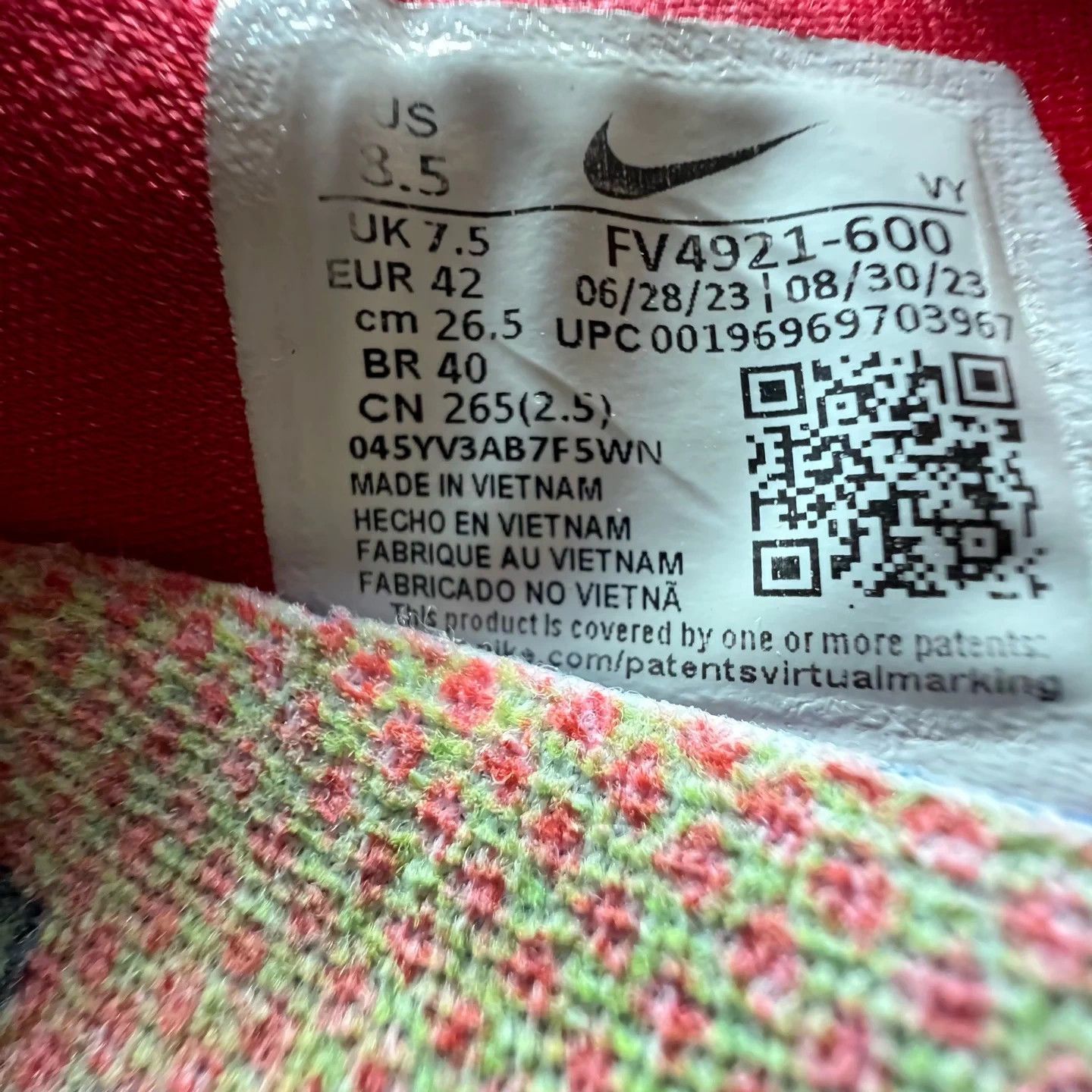 Nike Nike SB Dunk Low "Reverse Grateful Dead" 42 Size US 9 / EU 42 - 7 Thumbnail