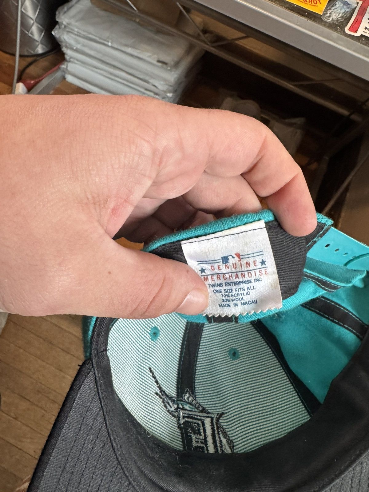 MLB Vintage Florida Marlins Hat 90s Size ONE SIZE - 4 Thumbnail