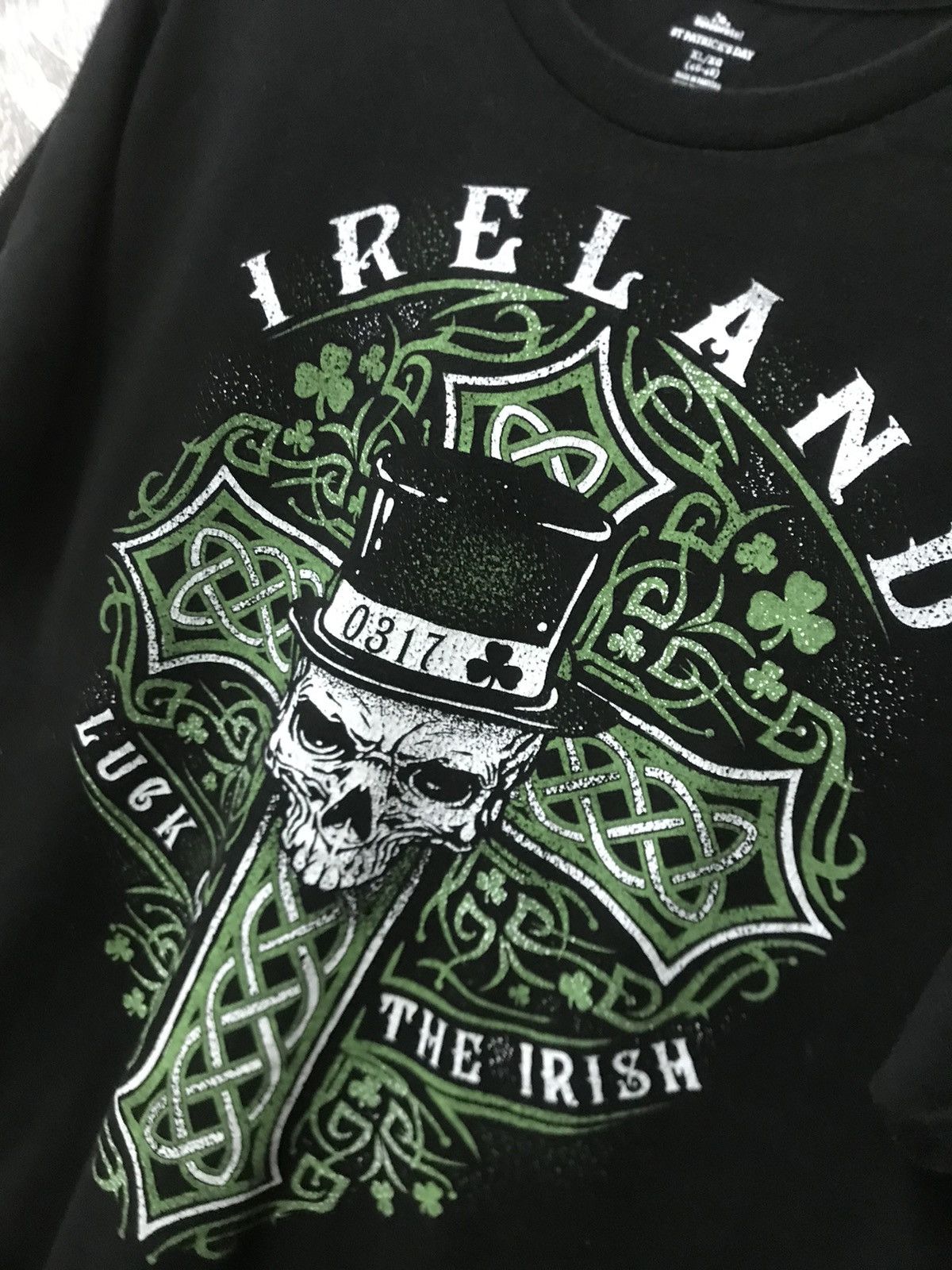 Affliction Affliction Skull Cross Y2K Graphic Tee Size US XL / EU 56 / 4 - 3 Thumbnail