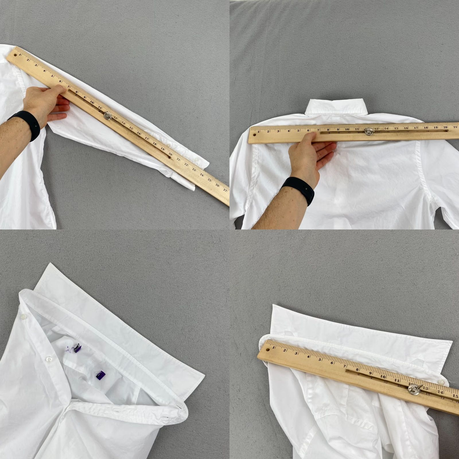 Ralph Lauren Purple Label Ralph Lauren Purple Label adrien shirt 4 broadcloth relaxed Button Blouse Womens Shirt Regular Size 4 White Cotton Chiffon Vintage: No Size S / US 4 / IT 40 - 10 Thumbnail