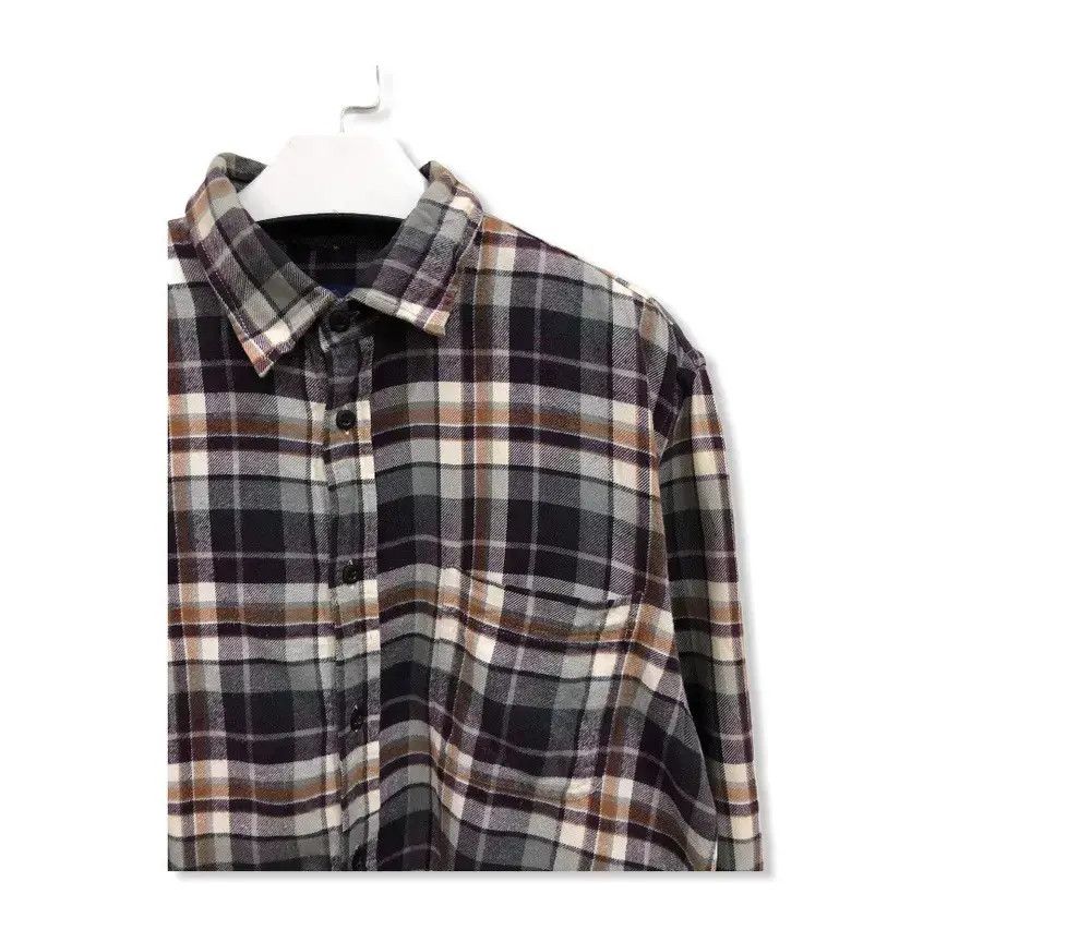 Vintage Vintage Alpha Cubic Plaid Tartan Flannel Shirt 👕 Size US M / EU 48-50 / 2 - 2 Thumbnail