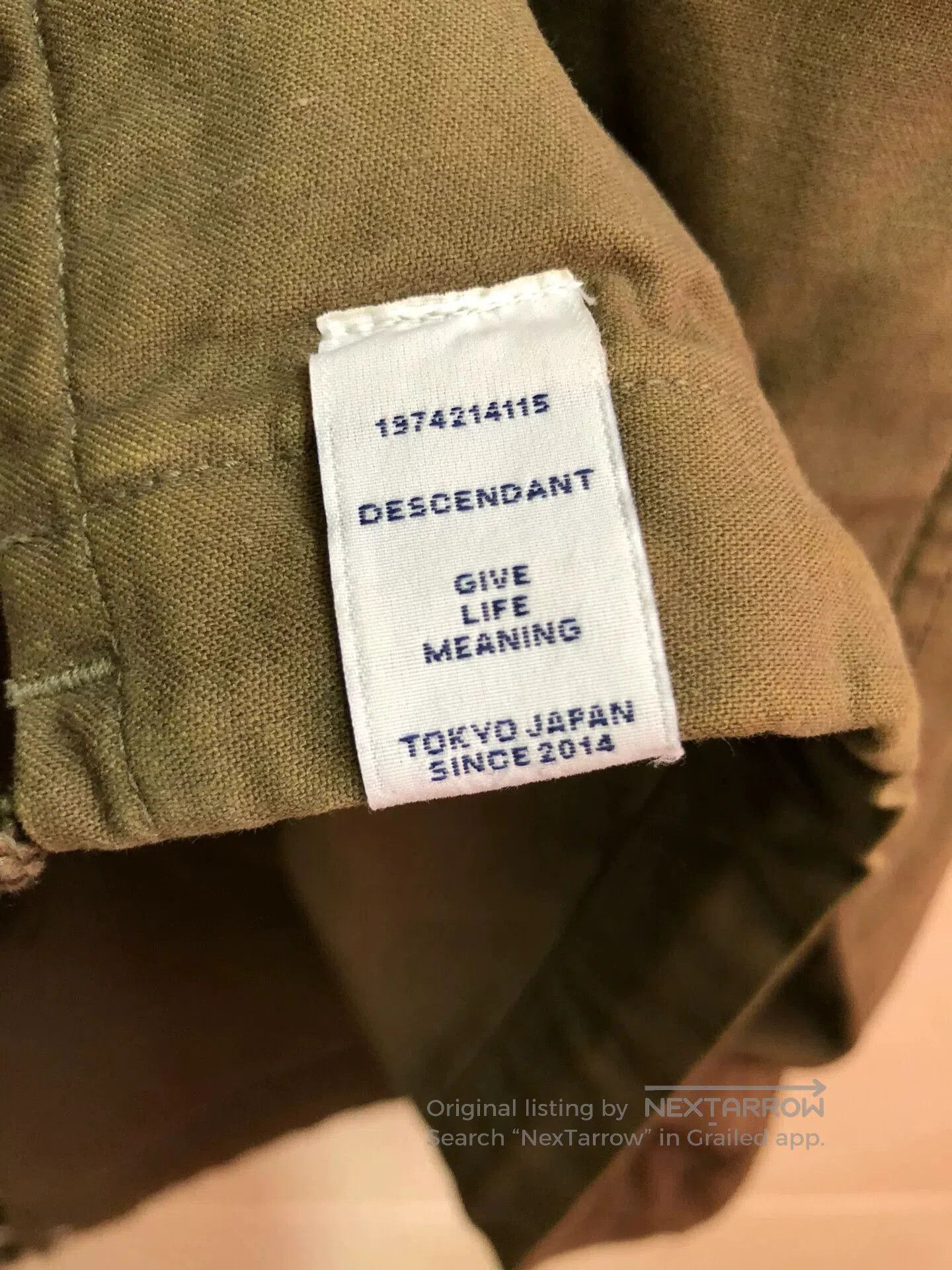 Descendant Descendant D51 Satin Smock Jacket. Size US S / EU 44-46 / 1 - 7 Thumbnail