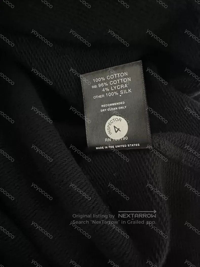 Fear of God Fear of God 5th nameplate slogan on the back of the sweats Size US S / EU 44-46 / 1 - 4 Thumbnail