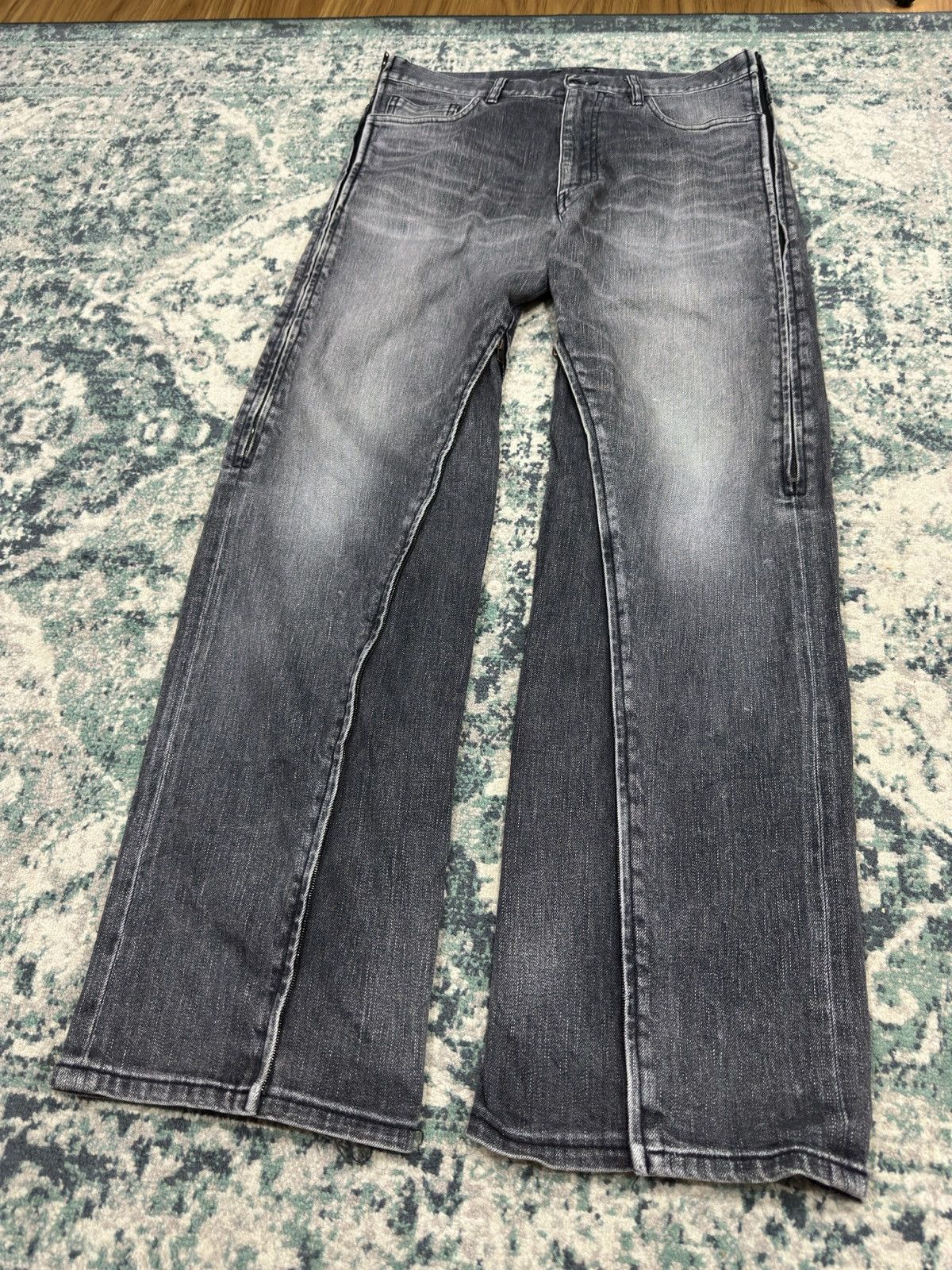 ato Aatoo Modeled By Masayori Matsumo Hybrid Zipper Flared Denim Size US 32 / EU 48 - 4 Thumbnail
