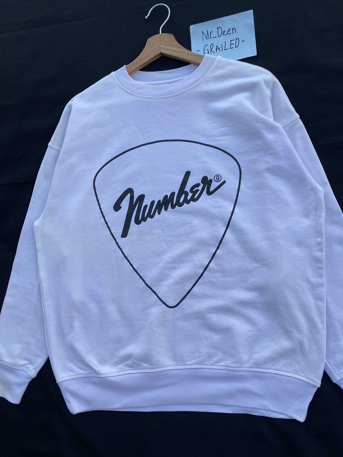 Number (N)ine Rare Number Nine Spellout Sweater Size US L / EU 52-54 / 3 - 6 Thumbnail