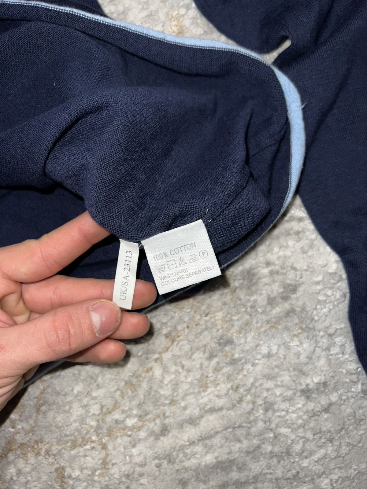 Vintage × Yves Saint Laurent YVES SAINT LAURENT BIG LOGO VINTAGE 90S KNIT SWEATER Size US L / EU 52-54 / 3 - 6 Thumbnail