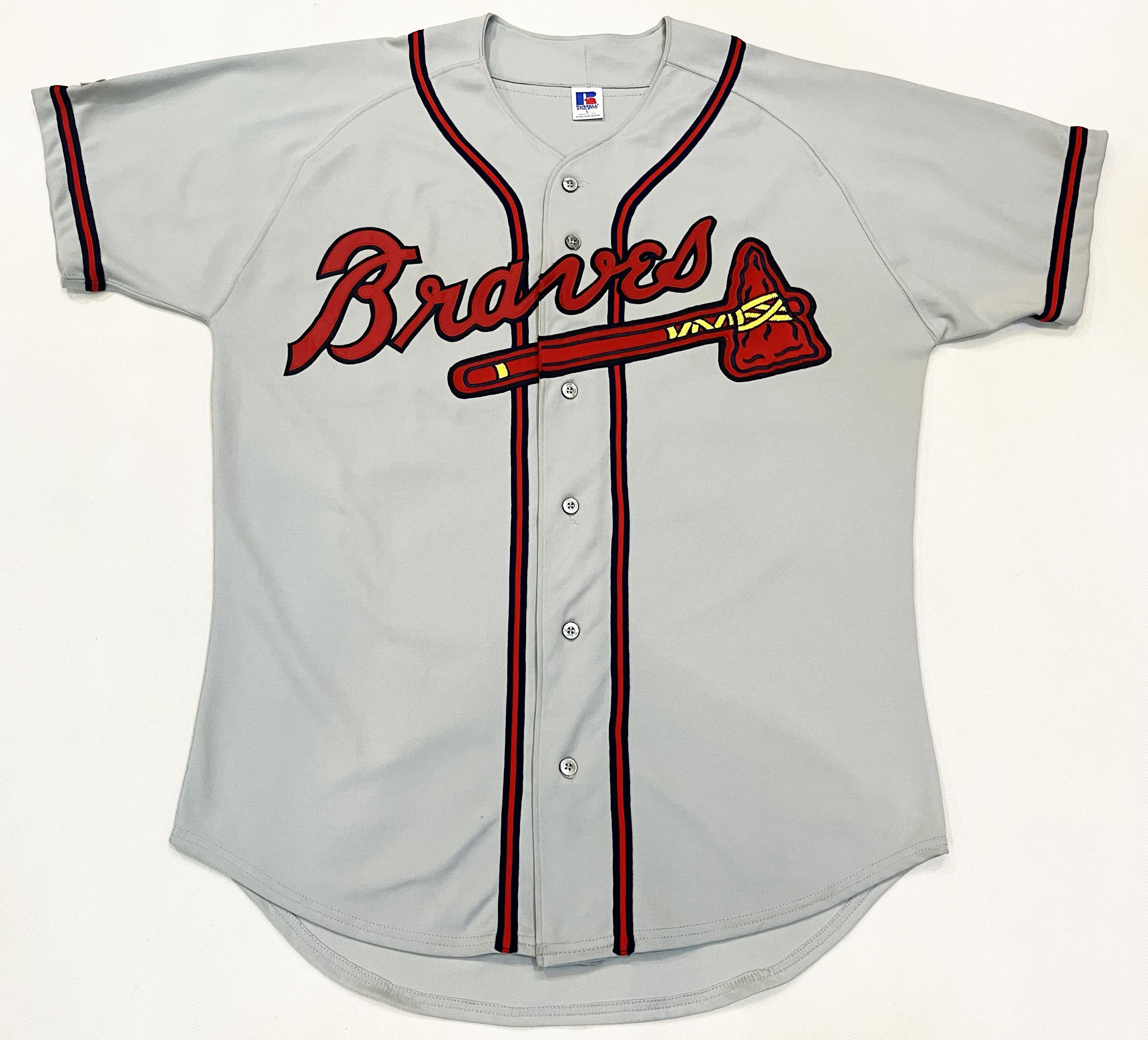 Vintage Russell Athletic MLB Atlanta Braves #7 Jersey