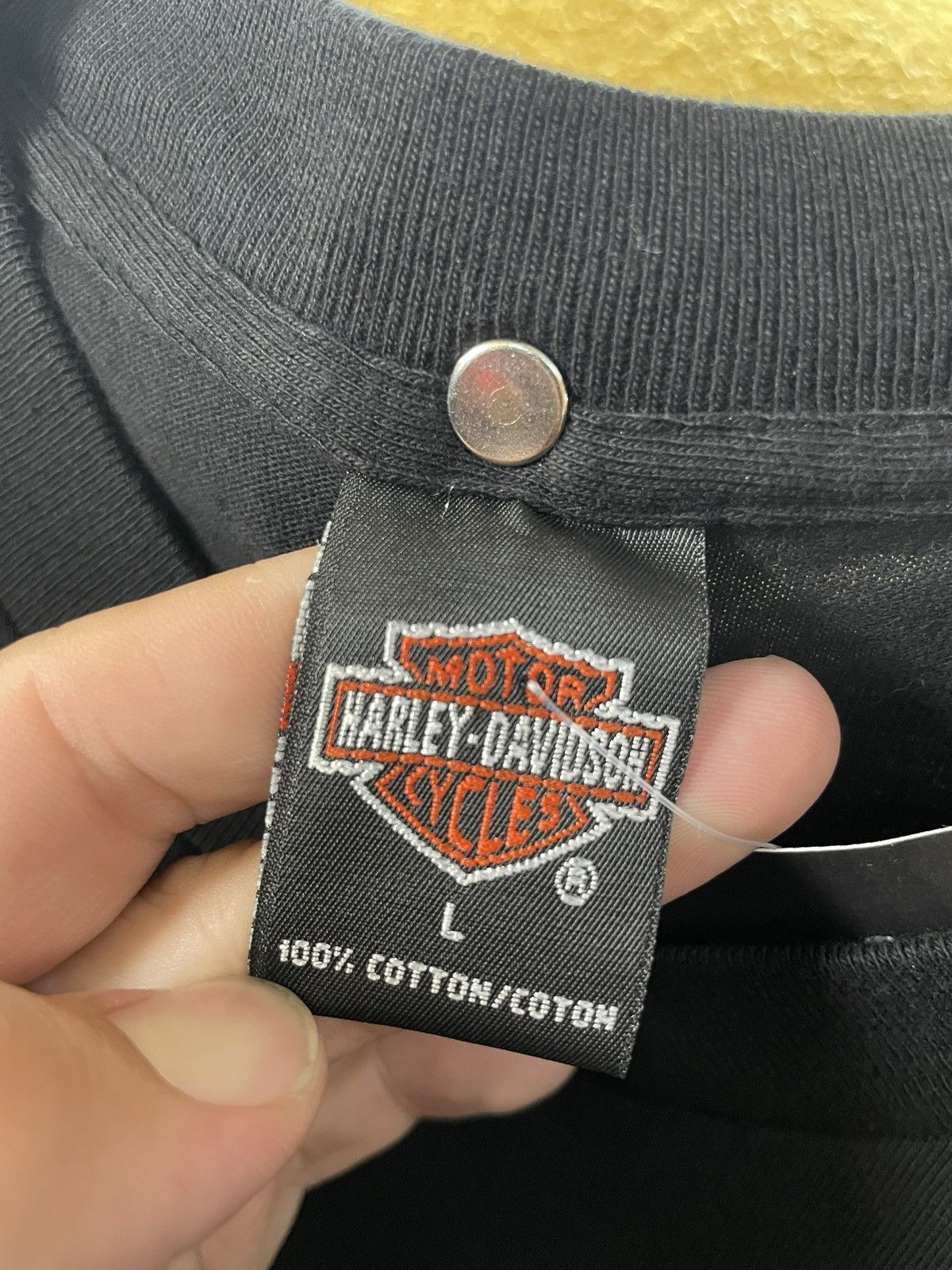 Harley Davidson × Vintage Harley Davidson A Cut Above The Rest J&L Sioux Falls SD Size US L / EU 52-54 / 3 - 4 Thumbnail