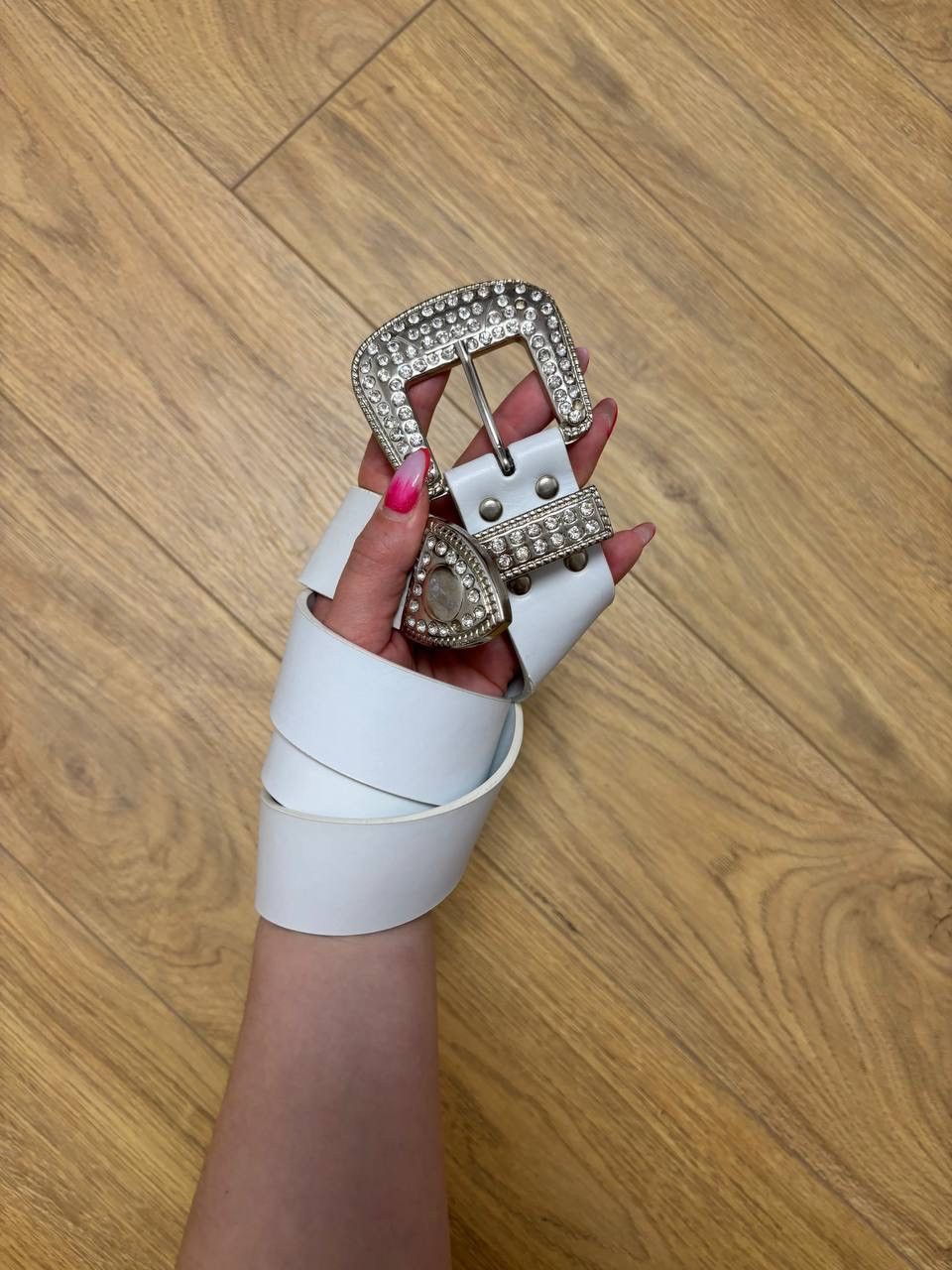 Hysteric Glamour × If Six Was Nine Vintage distressed Rhinestones y2k belt Size ONE SIZE - 1 Thumbnail