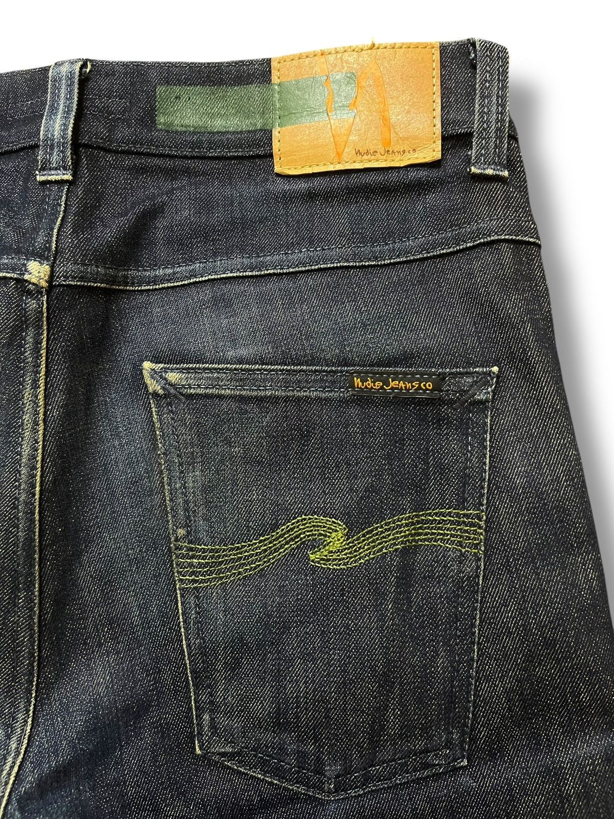 Nudie Jeans Nudie Jeans Dry Green Capsule - Skinny Denim Size US 33 - 8 Thumbnail