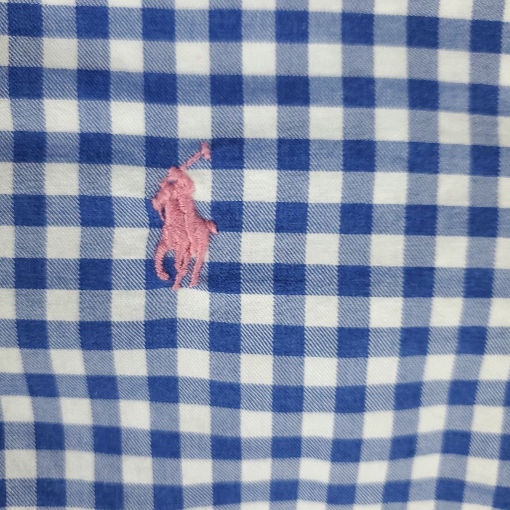 Ralph Lauren Ralph Lauren Shirt Mens 2XL Blue Check Slim Fit Pony Button Up Long Sleeve - Button-Down Collar - Classic American Preppy Style Size US XXL / EU 58 / 5 - 2 Thumbnail
