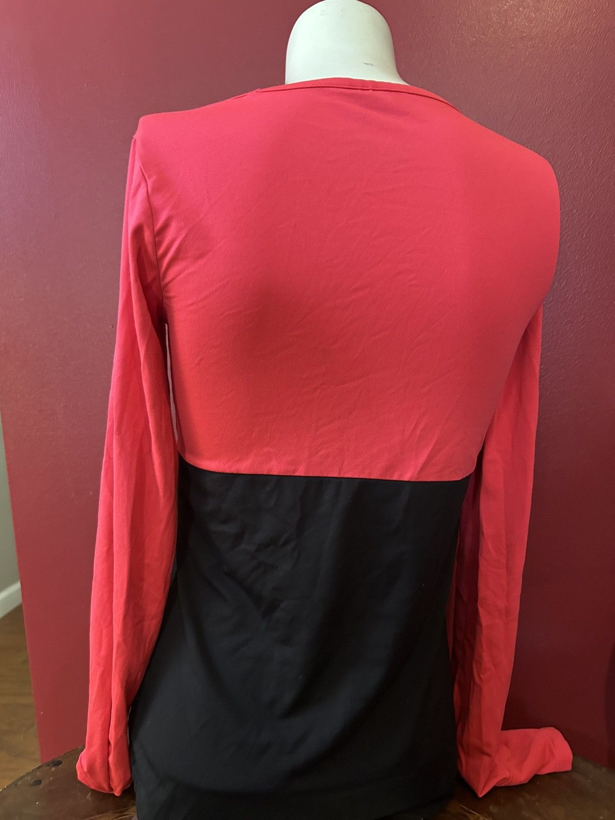 Victoria's Secret Victorias Secret PINK Black and Pink Long Sleeve Shirt Small Size S / US 4 / IT 40 - 3 Thumbnail