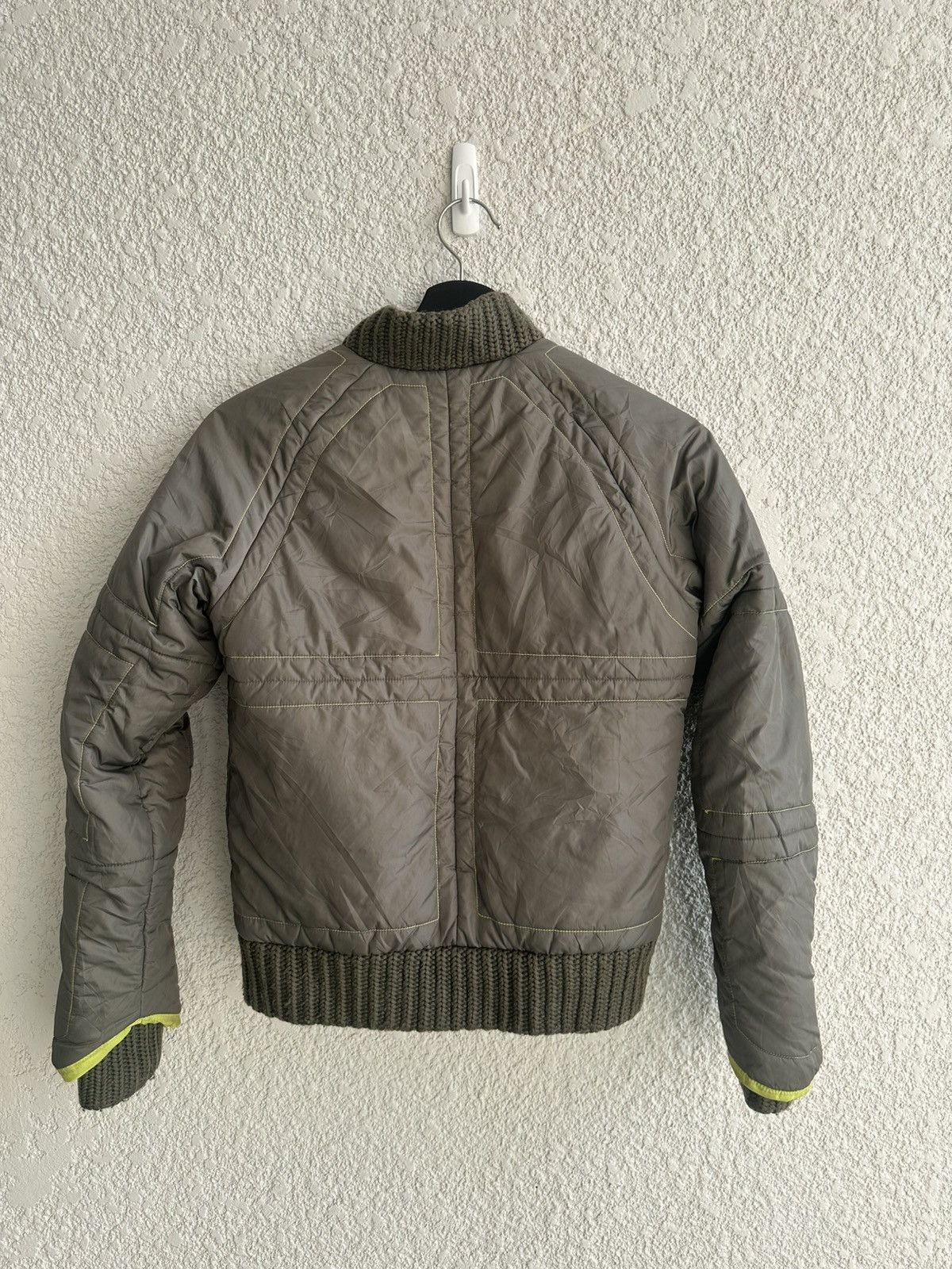 Diesel Diesel Olive Green Puffer BomberWomen's y2k 90s XS Size XS / US 0-2 / IT 36-38 - 2 Thumbnail