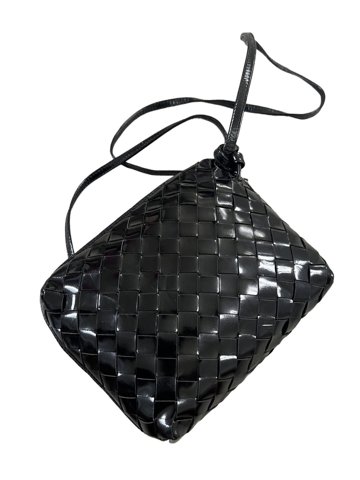 Bottega Veneta 1980s Bottega Veneta Intrecciato Leather Crossbody Bag Size ONE SIZE - 7 Thumbnail