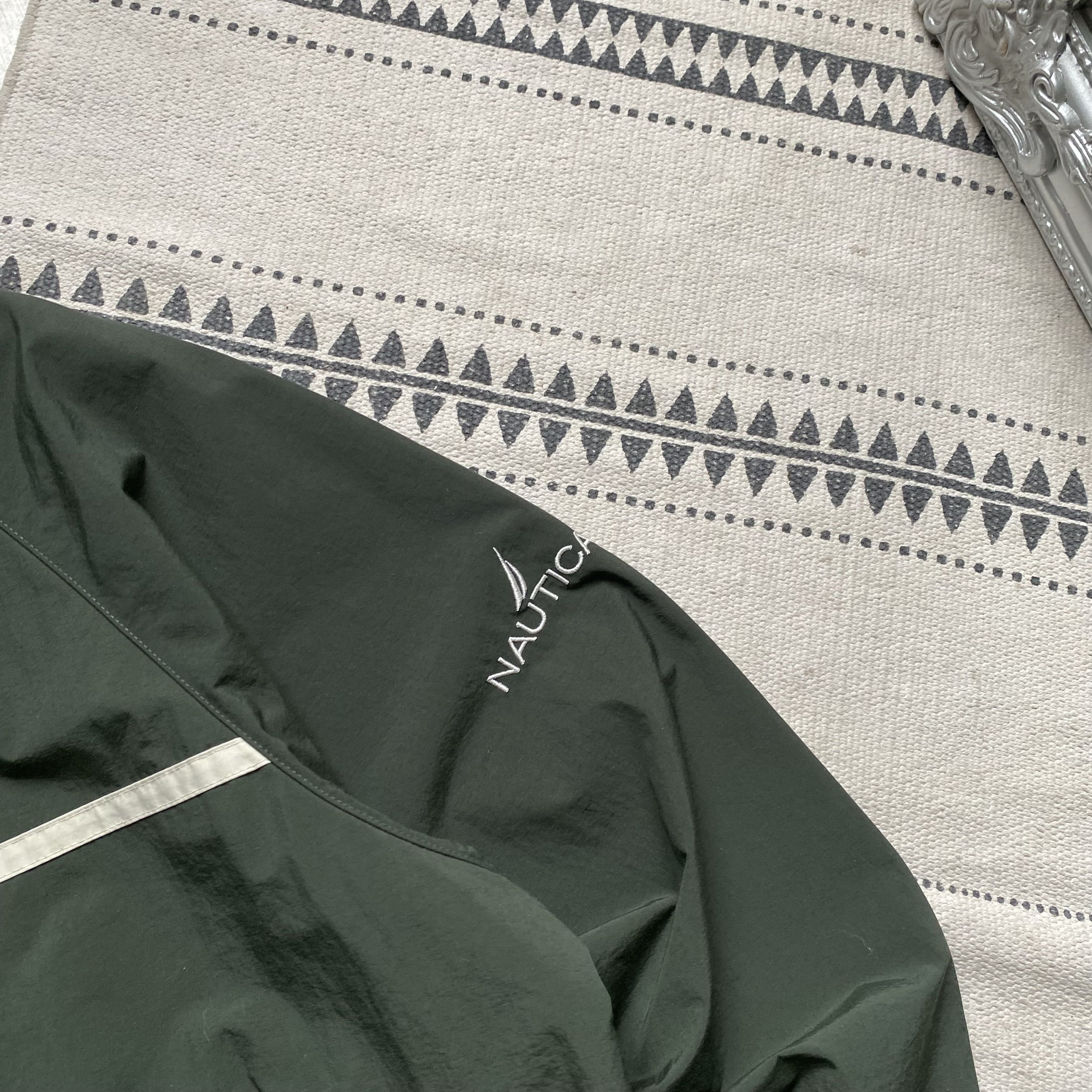 Nautica Vintage Nautica Nylon jacket raincoat outdoor style Size US M / EU 48-50 / 2 - 4 Thumbnail