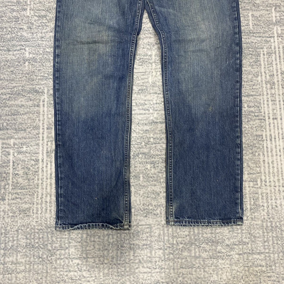 Hysteric Glamour × Japanese Brand × Le Grande Bleu (L.G.B.) Sick☠️ Arizona Mud Wash Relaxed Straight Jeans Denim 90s Size US 38 / EU 54 - 2 Thumbnail