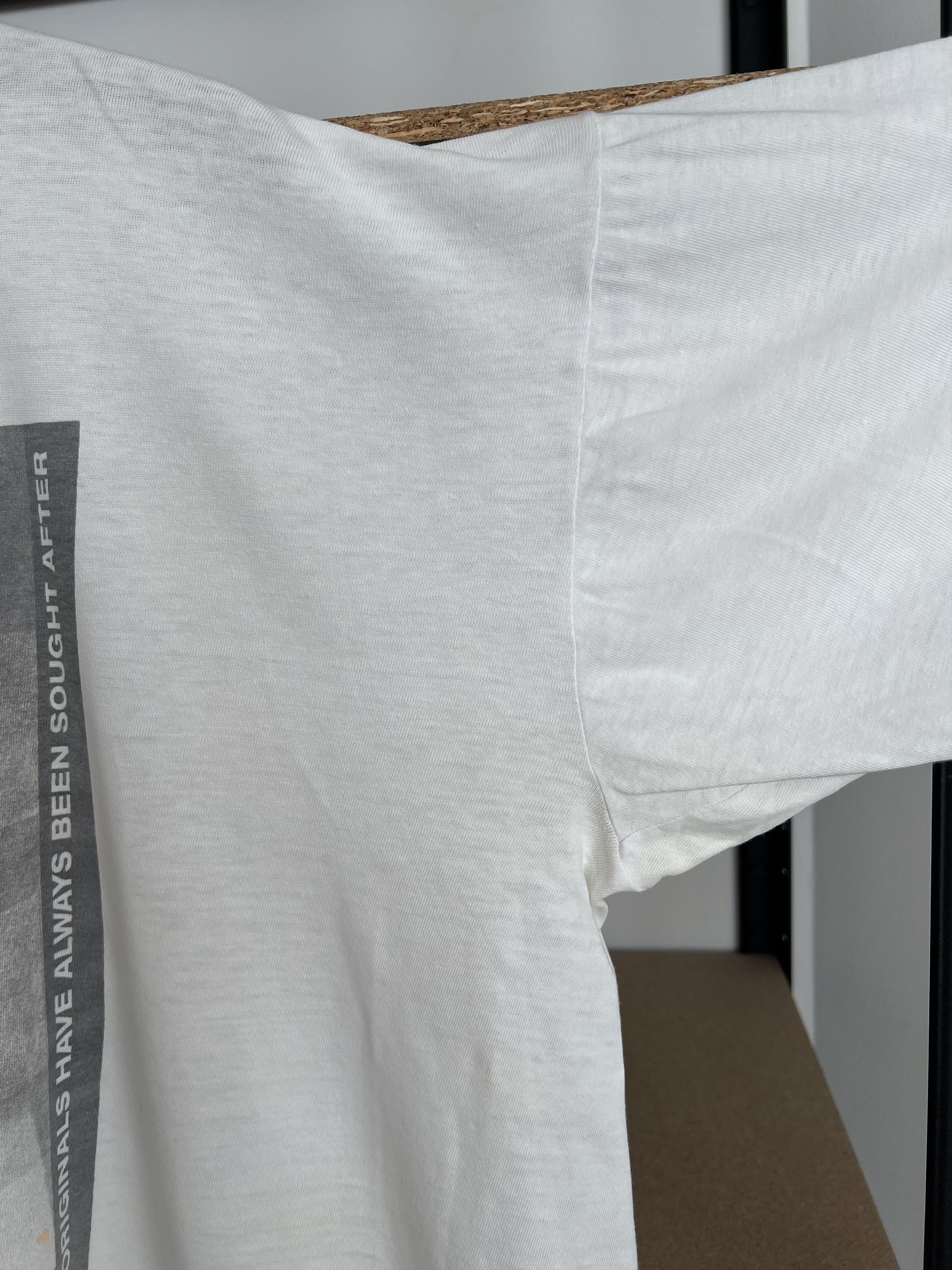 Levi's Vintage 90s Levis 501 Sexy Girl Promo White T-shirt Size US L / EU 52-54 / 3 - 10 Thumbnail