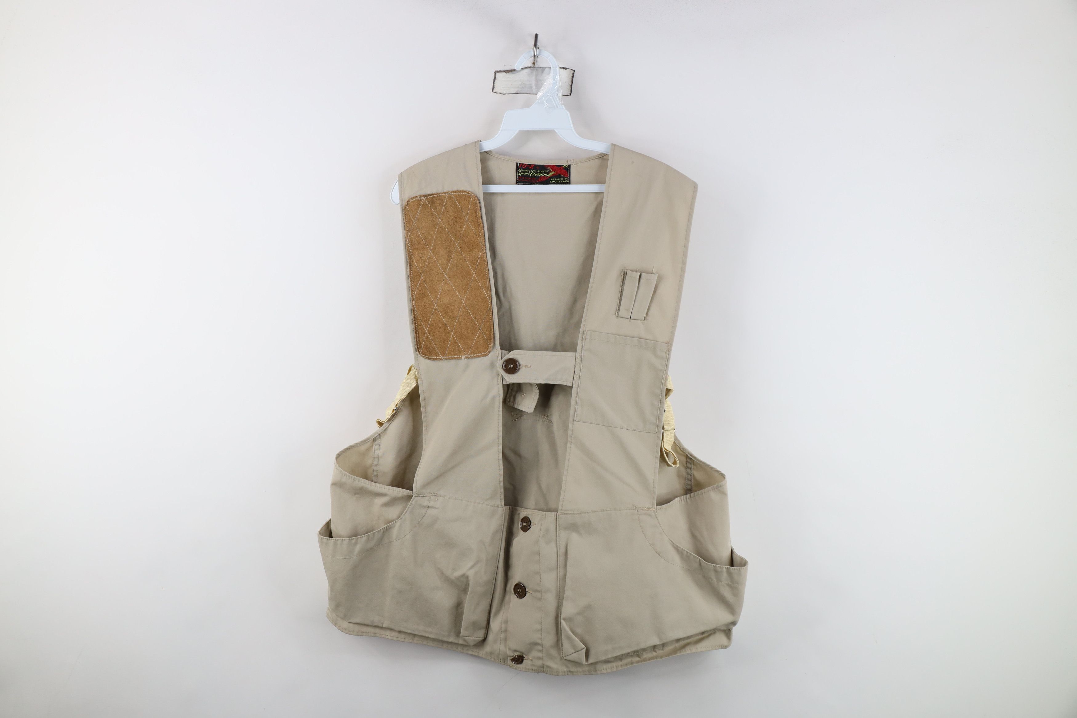Vintage Vintage 70s Streetwear Hunting Tactical Vest Jacket USA Size US XXL / EU 58 / 5 - 1 Thumbnail