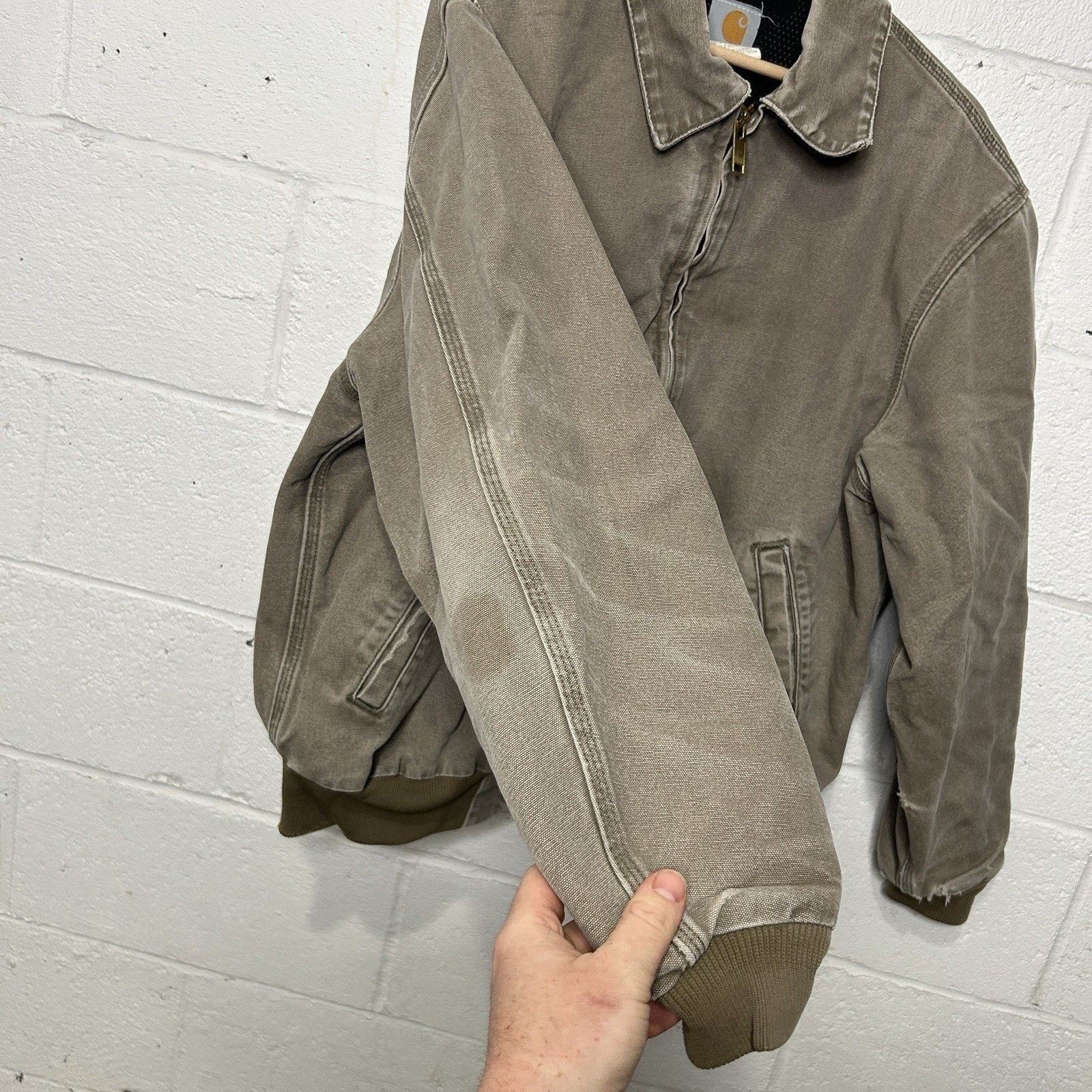 Carhartt Vintage Carhartt Mesh-Lined Santa Fe Jacket “Desert Brown” Size US L / EU 52-54 / 3 - 8 Thumbnail