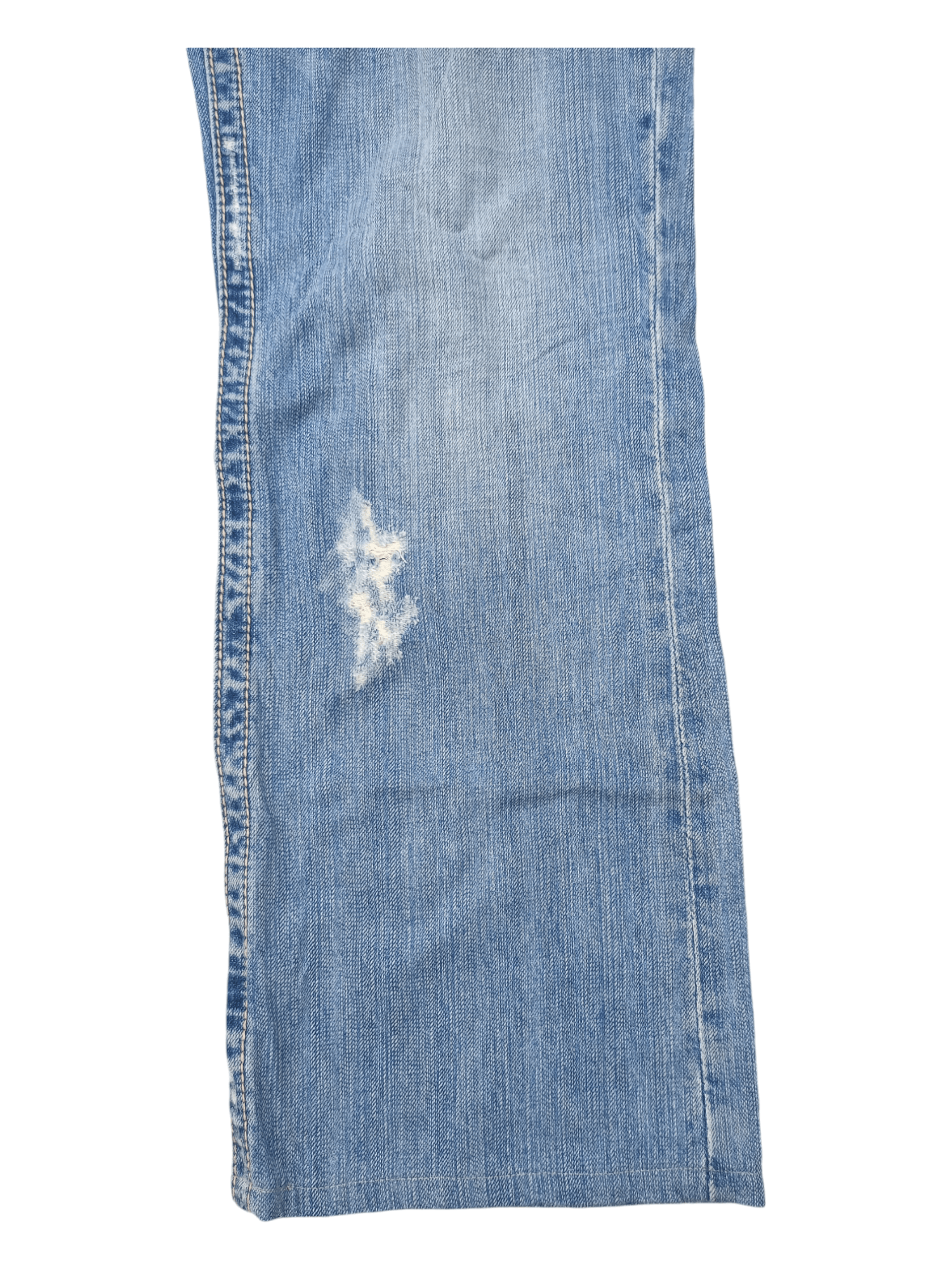 Mek Denim Vintage Mek Denim Distressed Sun Faded Jeans Size US 33 - 4 Thumbnail