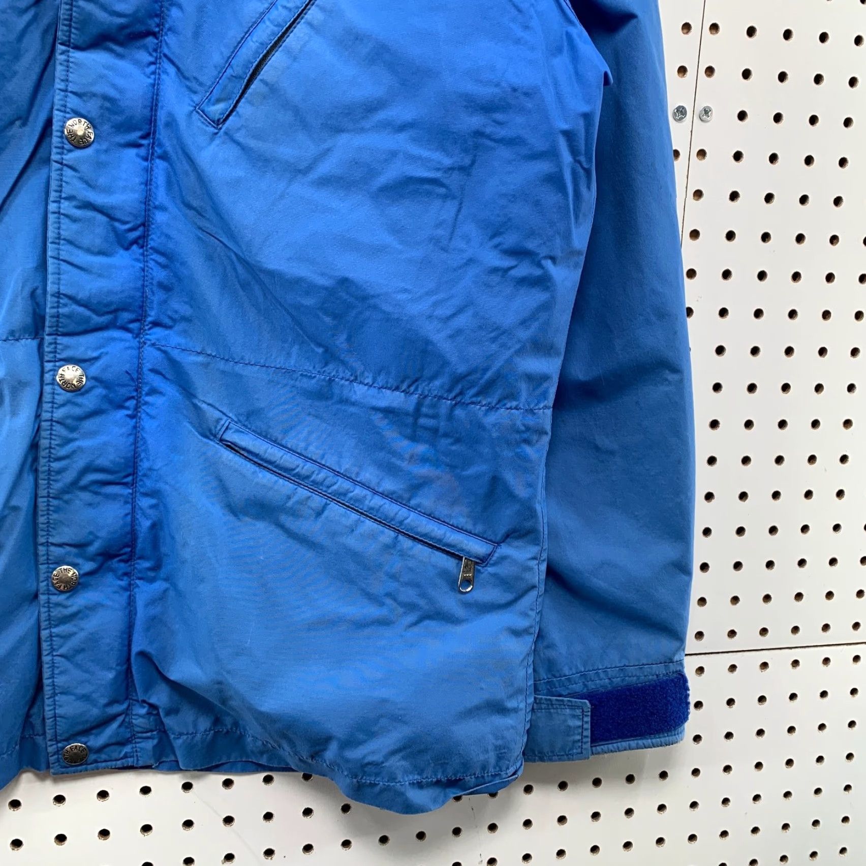 The North Face VINTAGE The North Face Gore Tex Jacket Mens M Blue Hooded Zip Made USA Jacket Size US M / EU 48-50 / 2 - 7 Thumbnail
