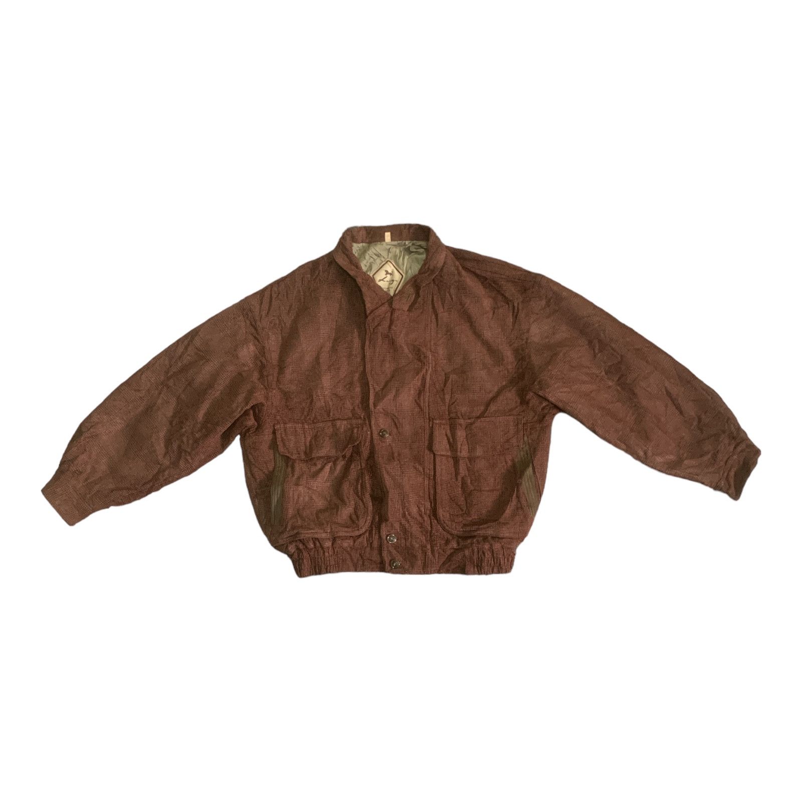 MADEEXTREME Vintage Herringbone Coarse Harrington Jacket Cotton main image 0