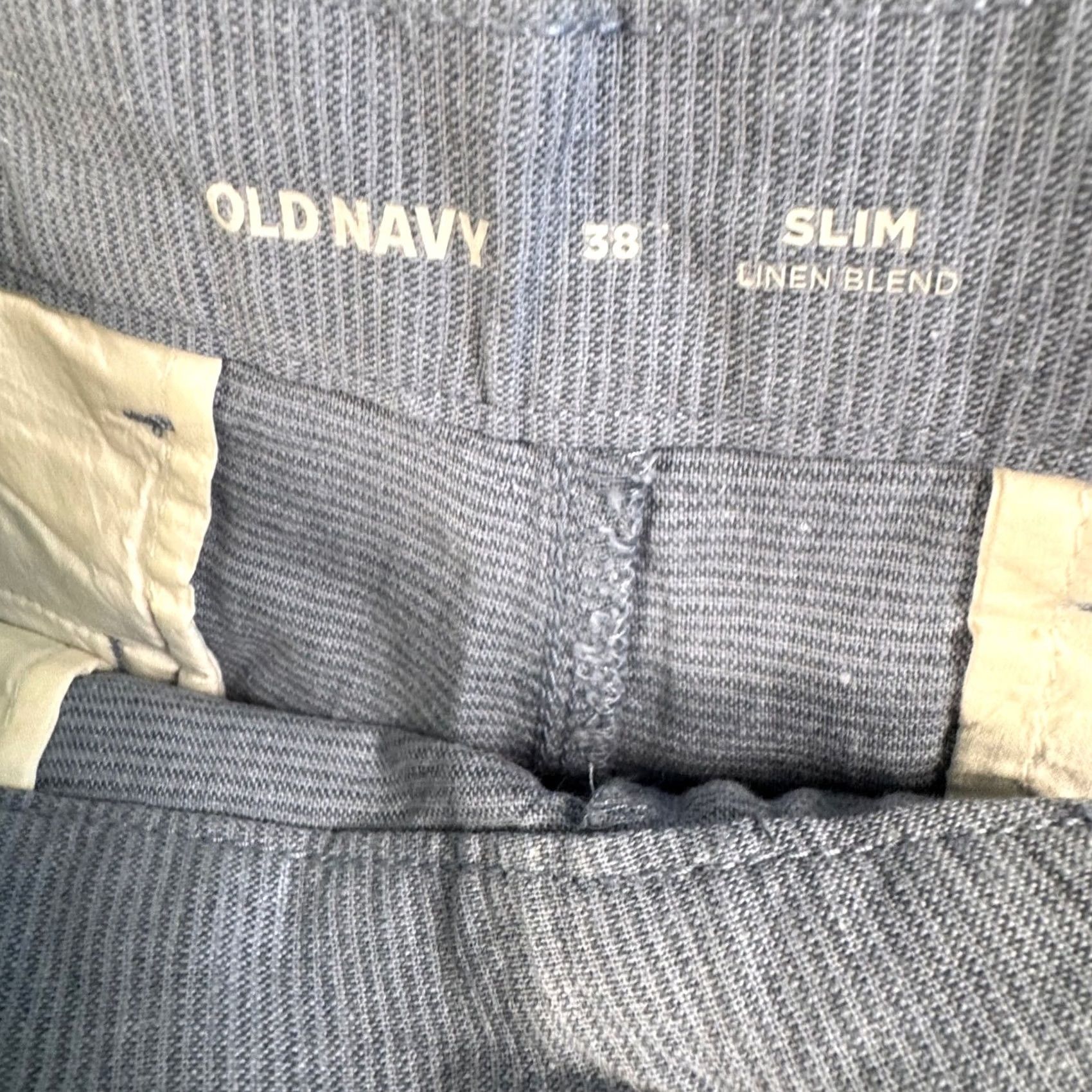 Old Navy Old Navy Slim Linen Blend Shorts Mens 38 Summer Preppy Casual Old Money NWT Size US 38 / EU 54 - 3 Thumbnail