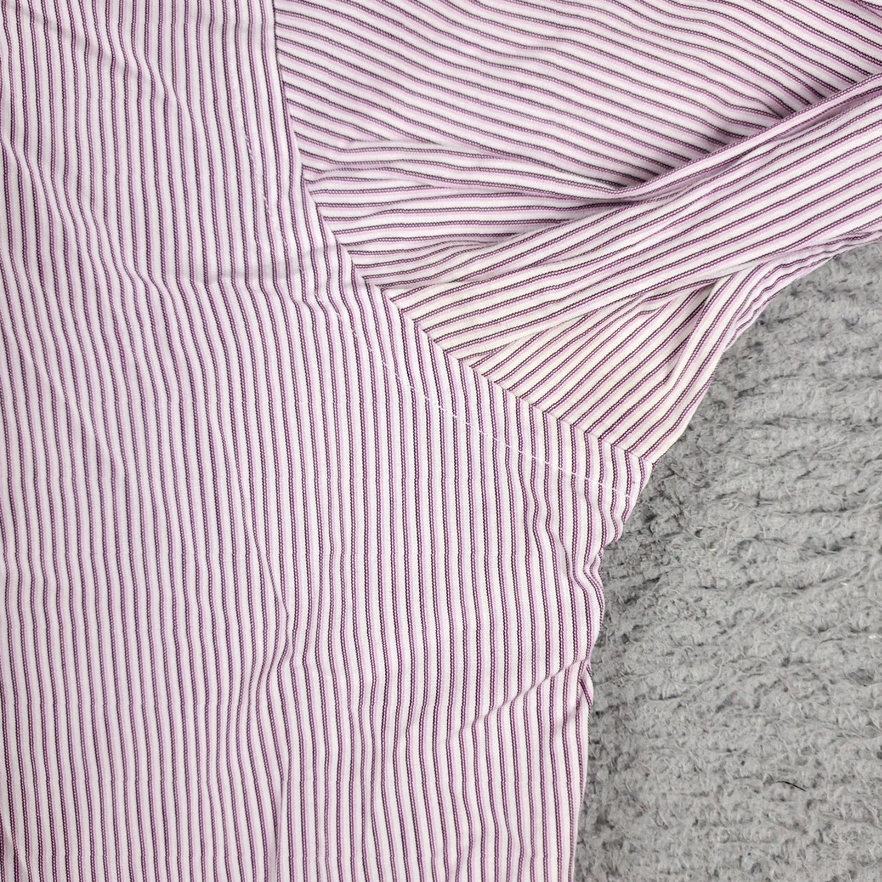 Ben Sherman Ben Sherman Shirt Mens Medium Purple White Check Casual Button Up Long Sleeve Size US M / EU 48-50 / 2 - 4 Thumbnail