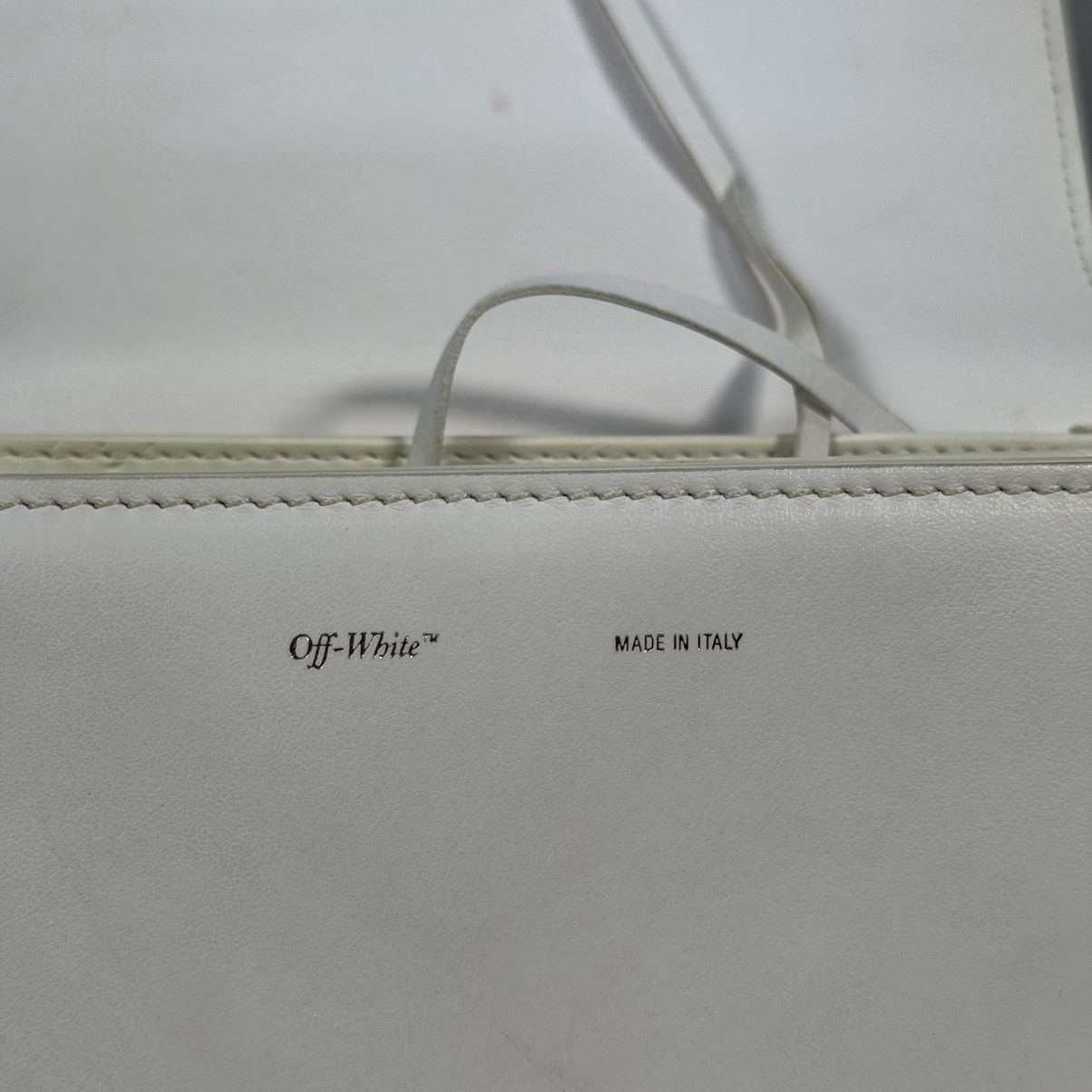 Off-White off-white Virgil Abloh leather bag Size ONE SIZE - 10 Thumbnail