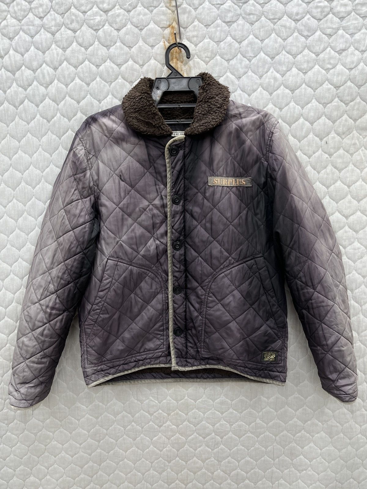 Japanese Brand 🔥🔥🔥ARCHIVE SURPLUS QUILTED SUN FADED JACKET Size US S / EU 44-46 / 1 - 1 Thumbnail