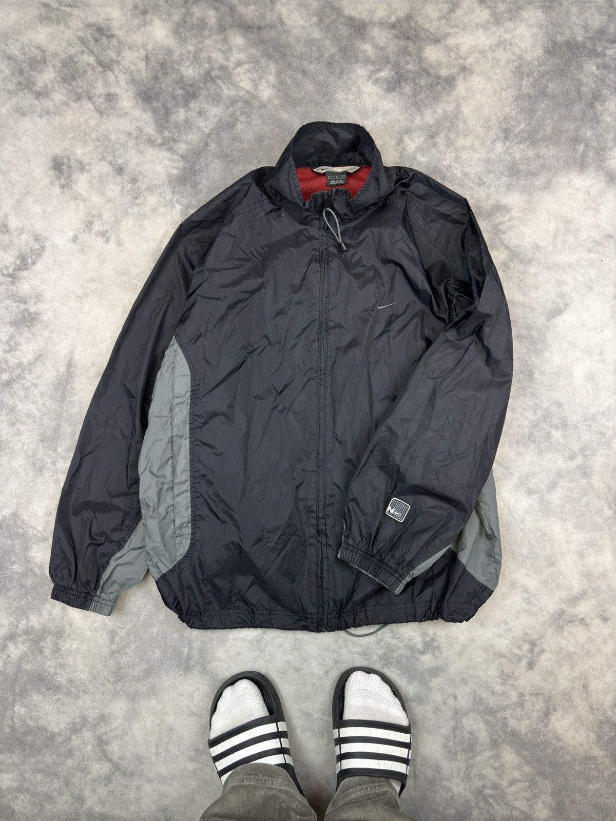 Nike RARE Nike 90s Big Logo Swoosh Jacket Hoodie Y2K Size US L / EU 52-54 / 3 - 1 Thumbnail