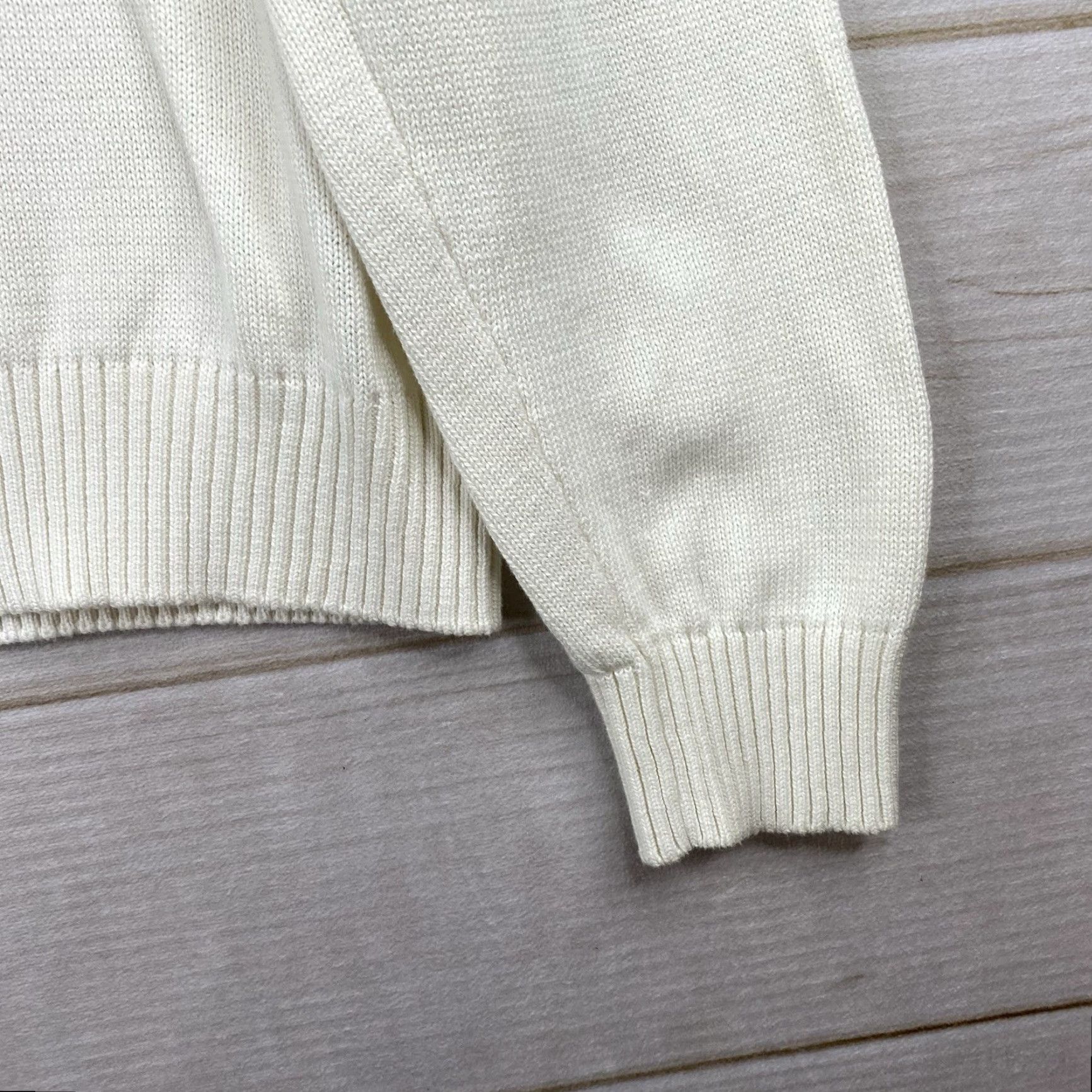 Vintage St. John's Bay Sweater Mens XL 100% Cotton Crew-Neck Pullover Deer Country NWT Size US XL / EU 56 / 4 - 6 Thumbnail