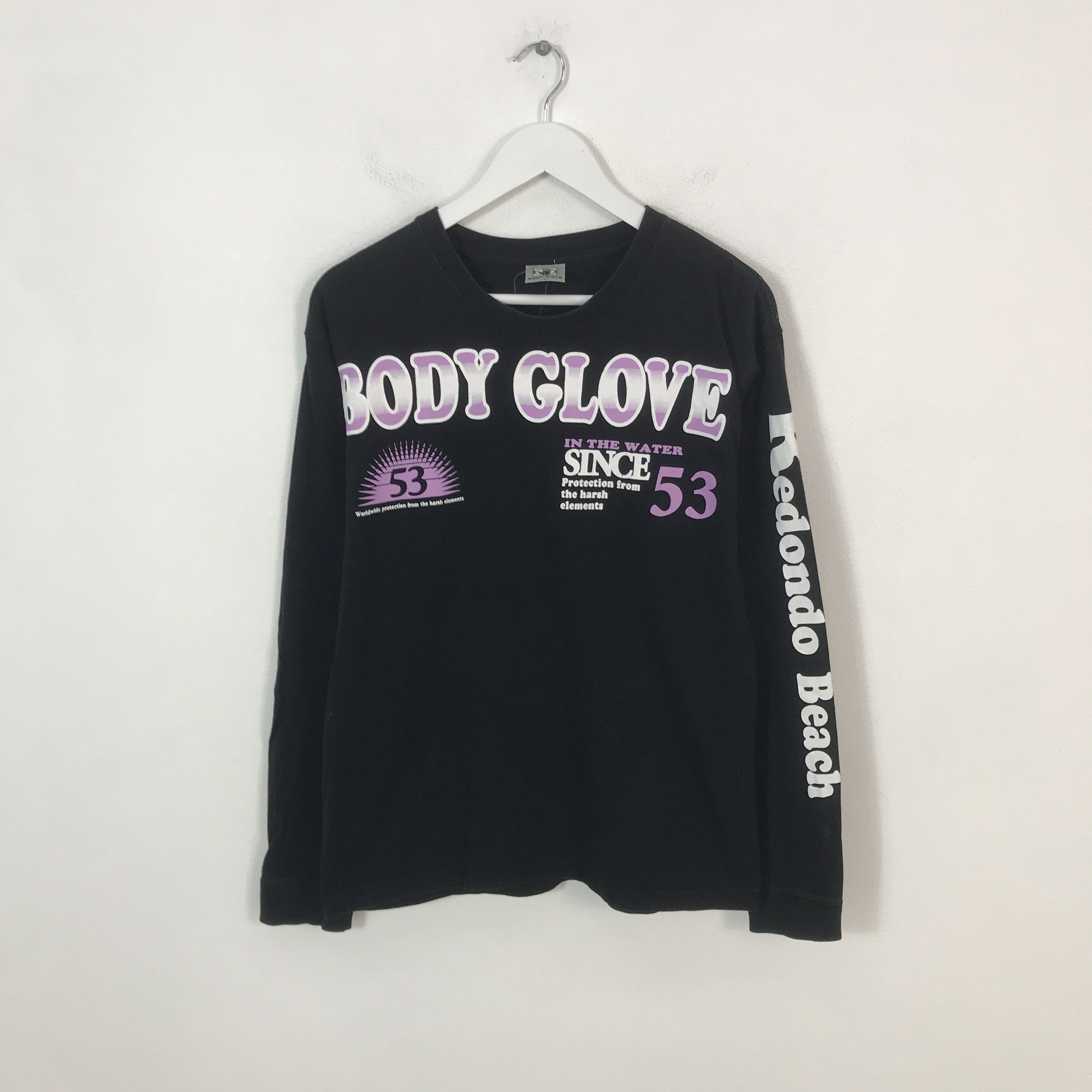 Body Glove Vintage Body glove Punk style Long Sleeve t-shirt Size US L / EU 52-54 / 3 - 2 Thumbnail