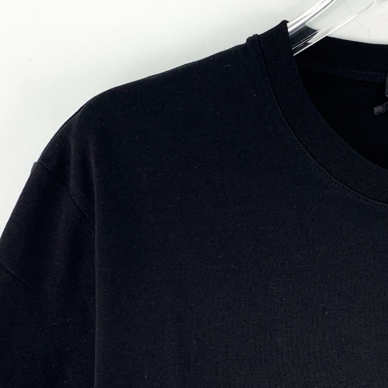 Versace Versace Black Logo Print Cotton Short Sleeve T-Shirt K26WX Size XS / US 0-2 / IT 36-38 - 3 Thumbnail