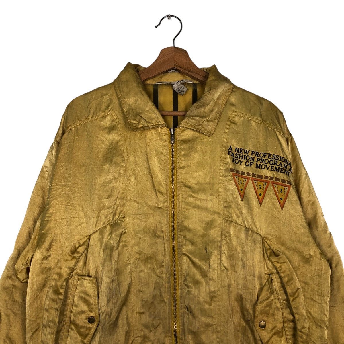 Japanese Brand × Vintage 📌VINTAGE BOMBER JACKET BREE-ZEE BIG LOGO JAPAN Size US M / EU 48-50 / 2 - 12 Thumbnail