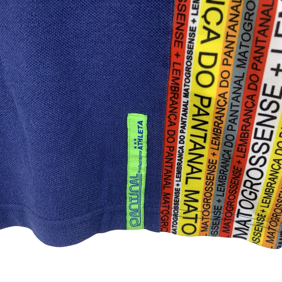 Other PANTANAL MATOGROSSENSE Multicolored Vertical Panels Polo Size US L / EU 52-54 / 3 - 8 Thumbnail