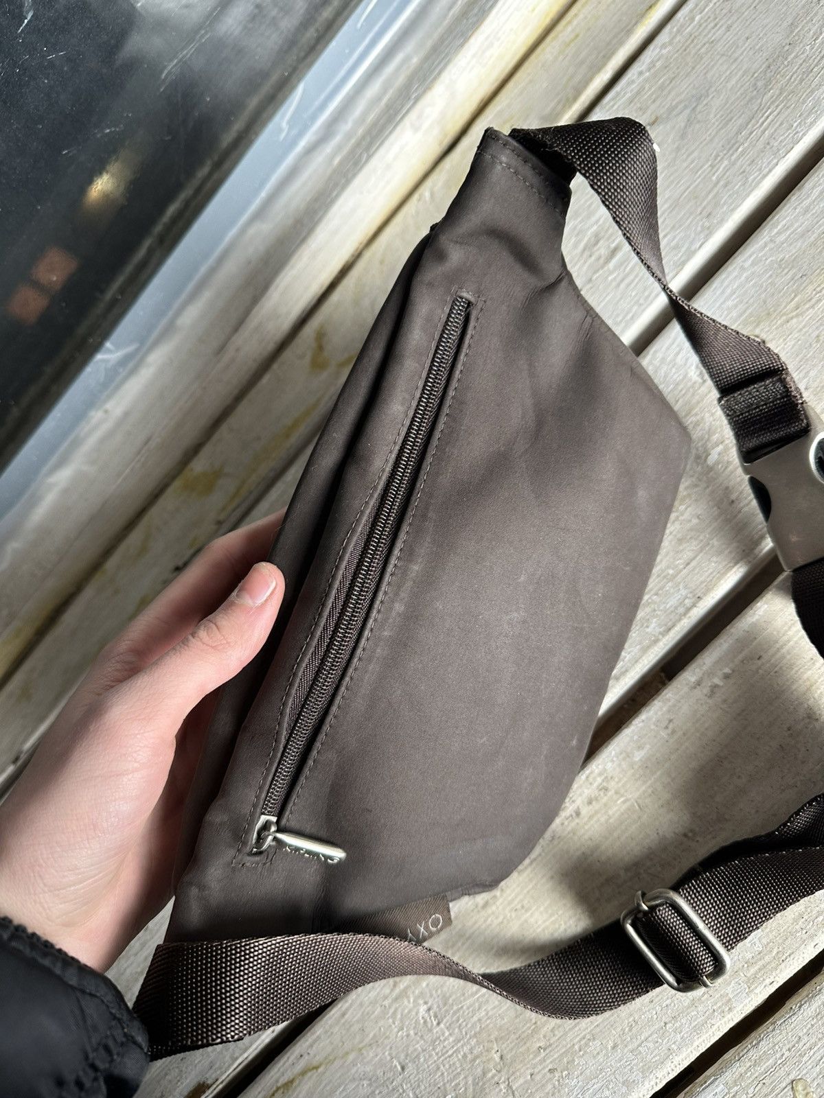 Japanese Brand 90s Archive Y2k KIPLING Style Canvas Crossbody Messenger Bag Size ONE SIZE - 8 Thumbnail