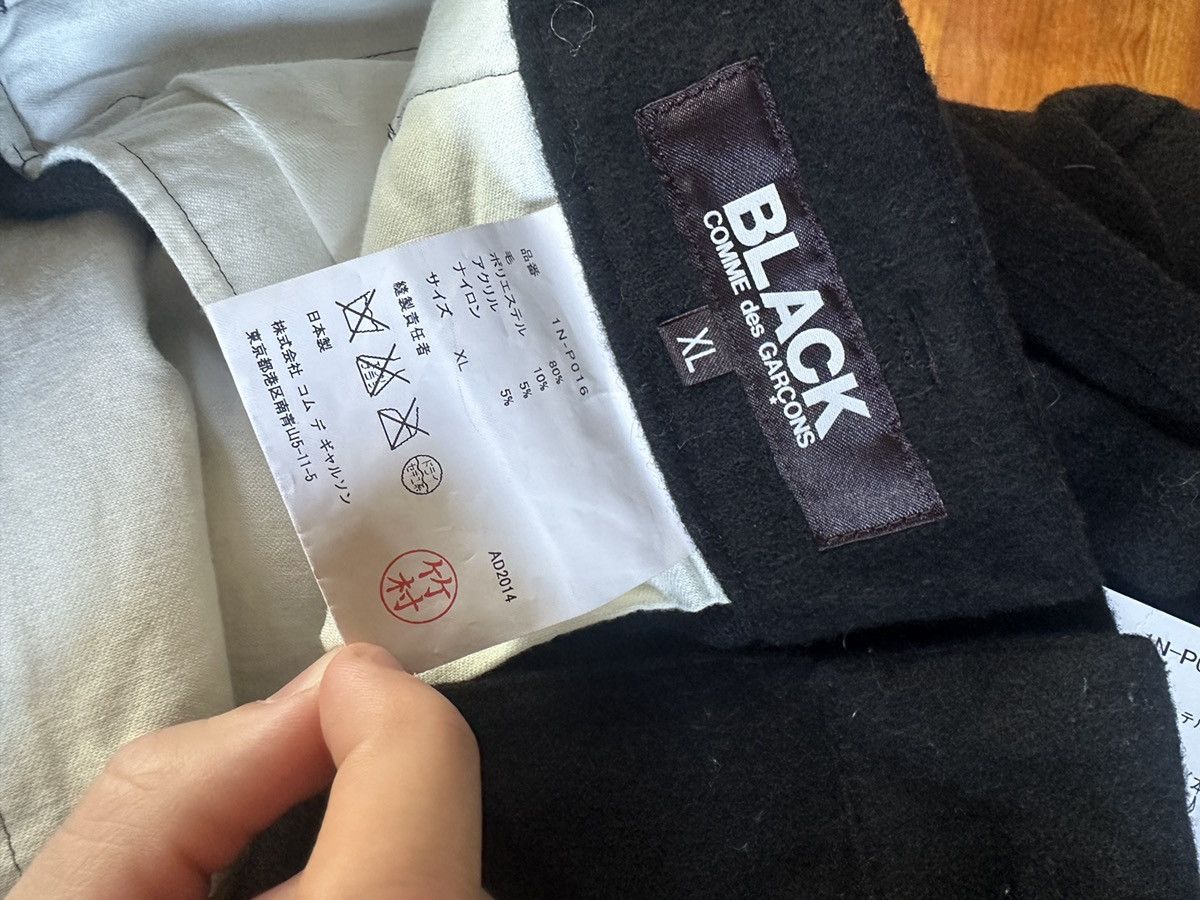 Comme des Garcons Black Wool Trousers Comme Des Garcons Black Size US 32 / EU 48 - 6 Thumbnail