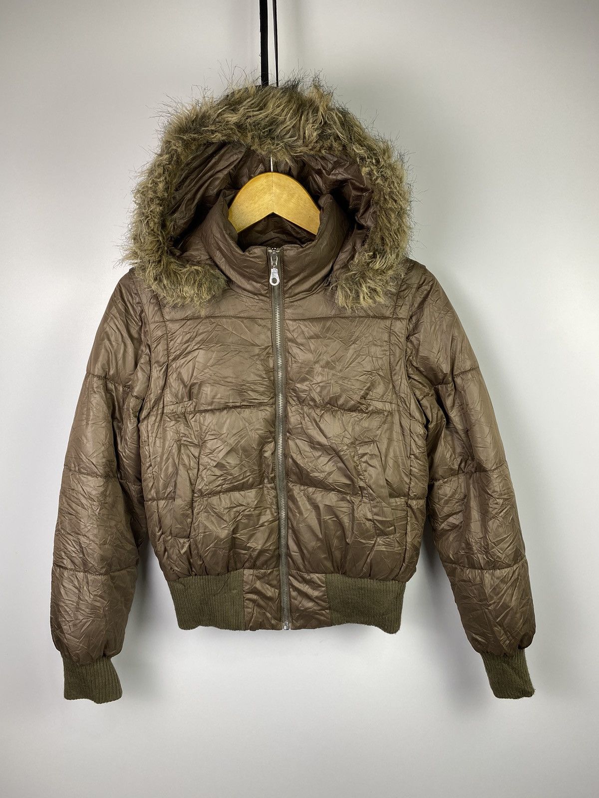 If Six Was Nine × Japanese Brand × Le Grande Bleu (L.G.B.) Fur puffer japanese ingni jacket Size US S / EU 44-46 / 1 - 6 Thumbnail