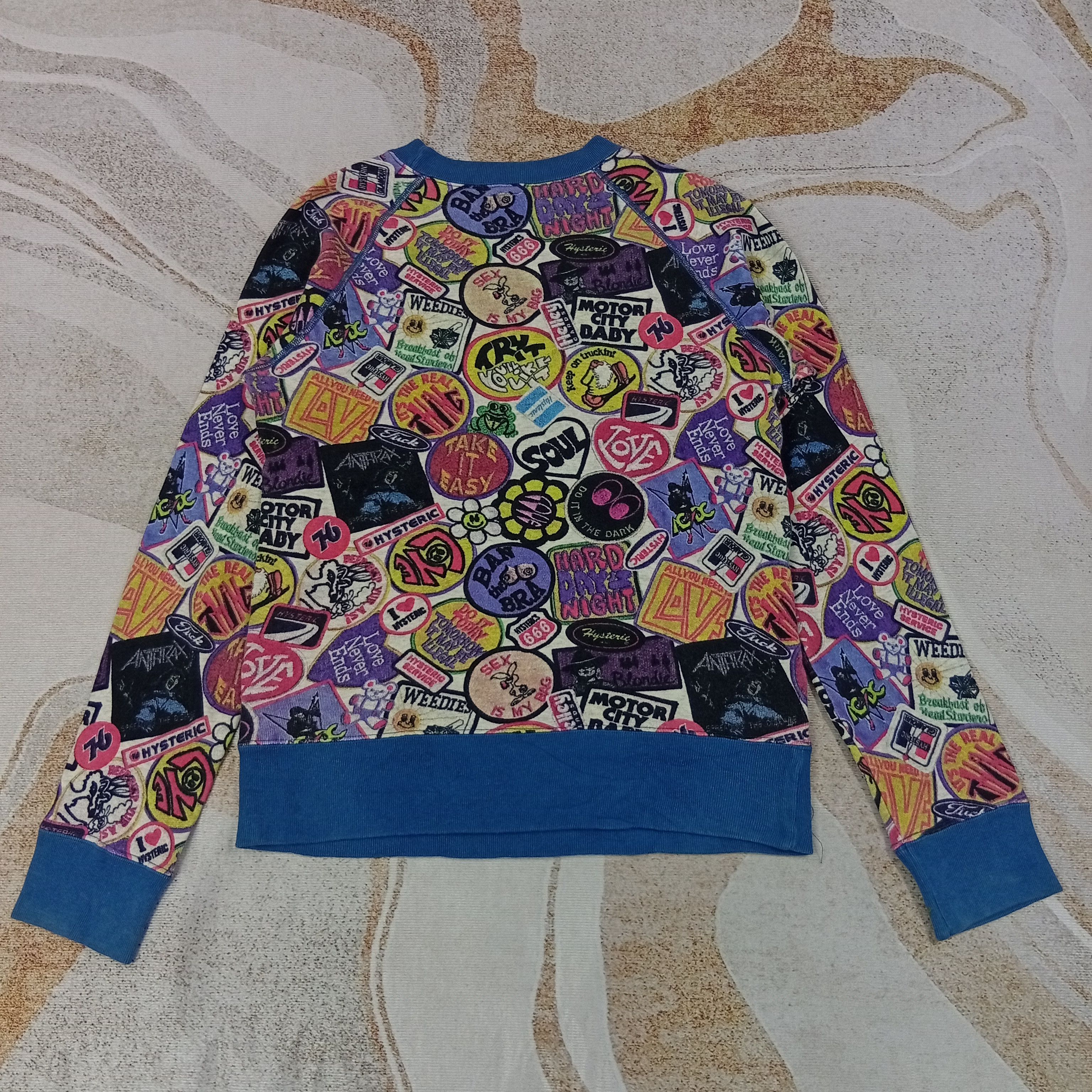 Hysteric Glamour × Japanese Brand × Vintage Hysteric Glamour Sweatshirt c220n12 Size US XS / EU 42 / 0 - 3 Thumbnail