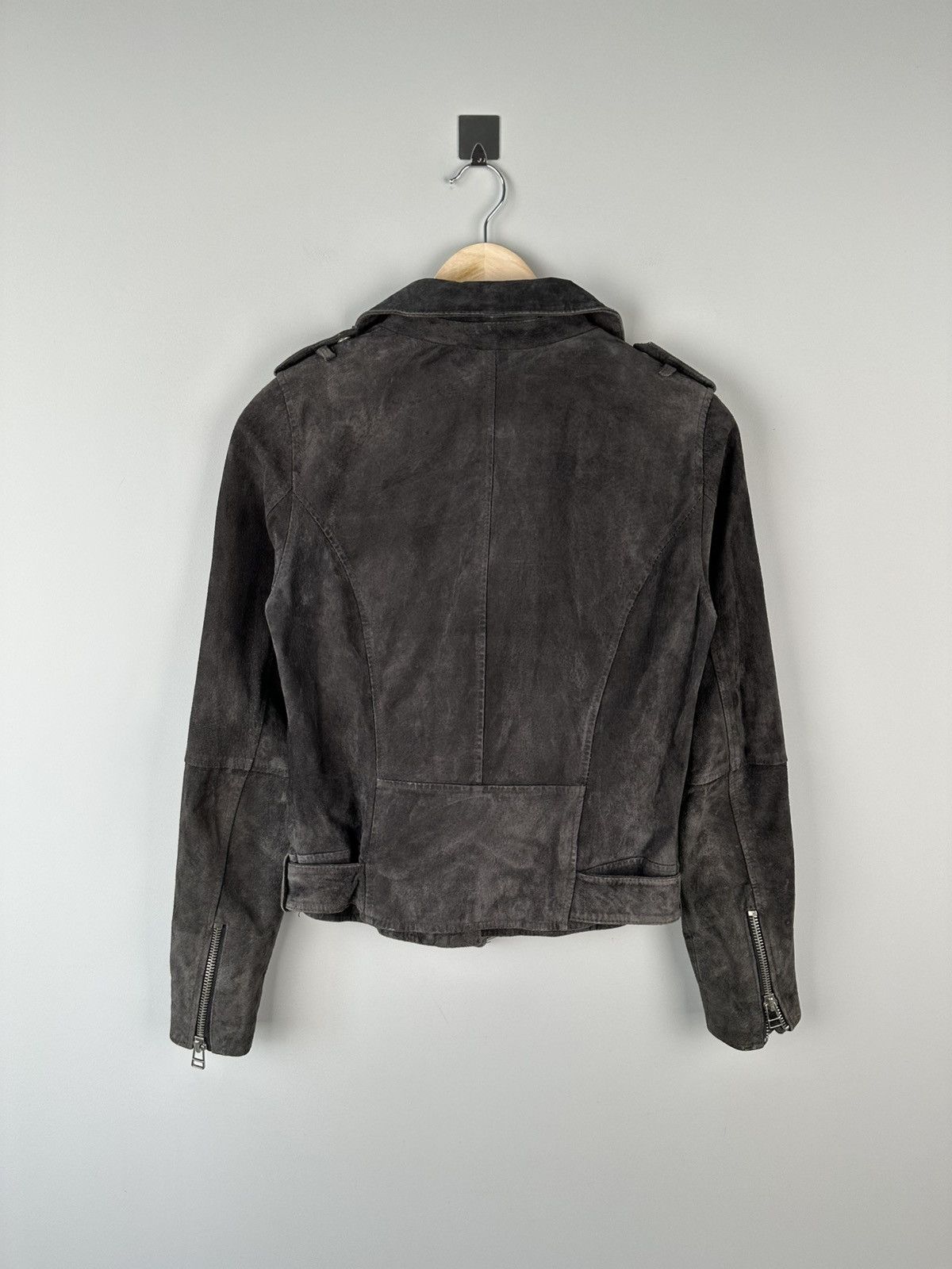 Other Vintage Y2k Avant Garde Leather Biker Jacket Asymmetrical Size M / US 6-8 / IT 42-44 - 3 Thumbnail