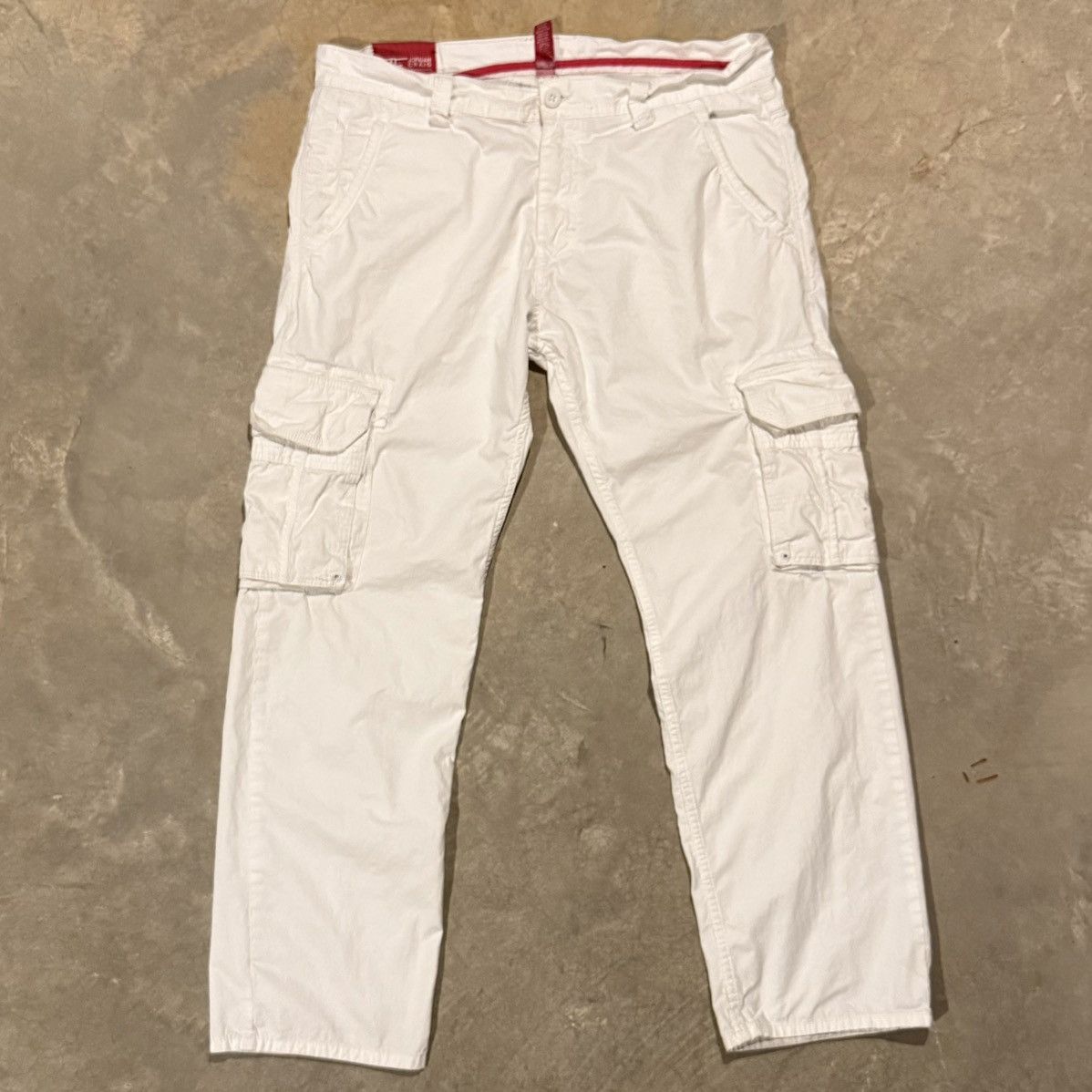 Vintage Vintage 2000s Baggy Cargo Pants Skater Grunge Y2K JNCO Cyber Size US 38 / EU 54 - 1 Thumbnail