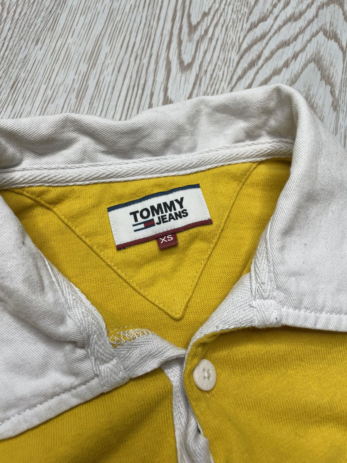 Tommy Hilfiger × Vintage Tommy Hilfiger Big Logo Rugby Shirt size XS(S) Size US S / EU 44-46 / 1 - 5 Thumbnail