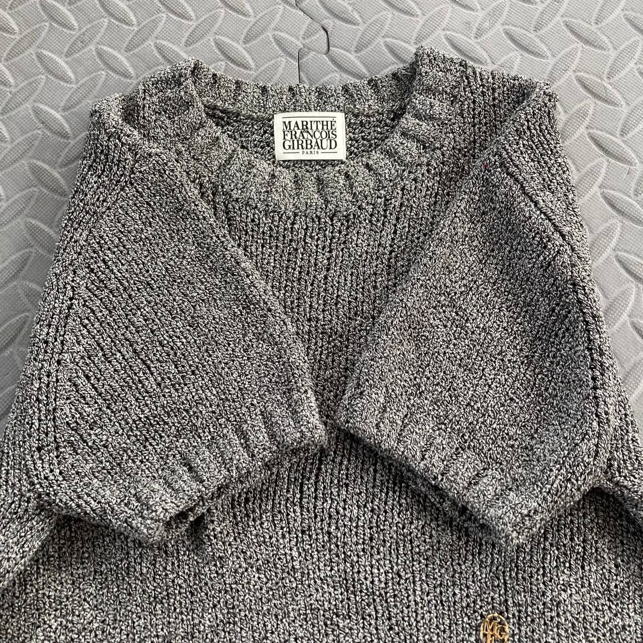 Marithe + Francois Girbaud Bouclé Knit Top Size S / US 4 / IT 40 - 9 Thumbnail