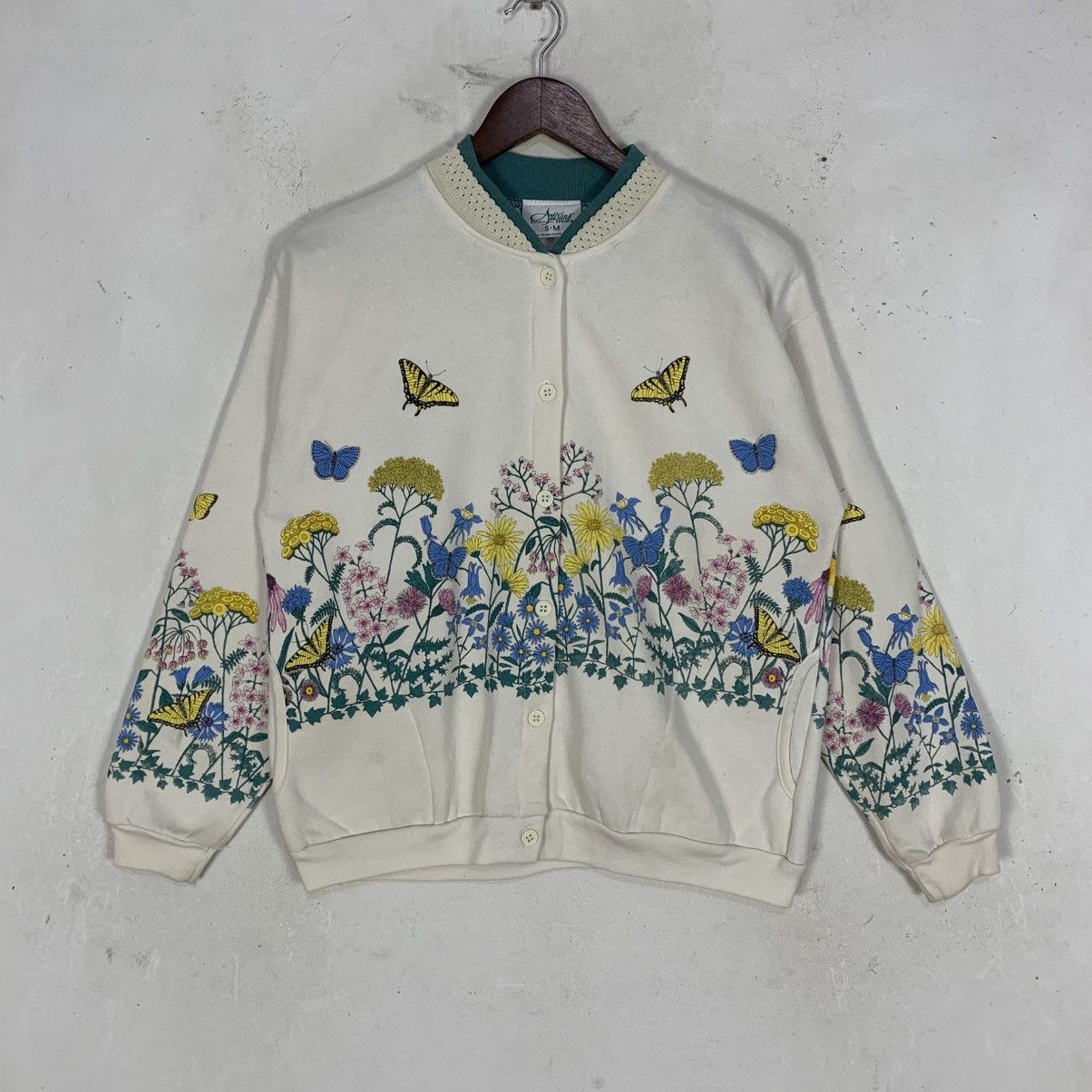 Vintage vintage Artisans SUNSCHEIN DESIGNS Over Prints sweatshirt Size M / US 6-8 / IT 42-44 - 1 Thumbnail