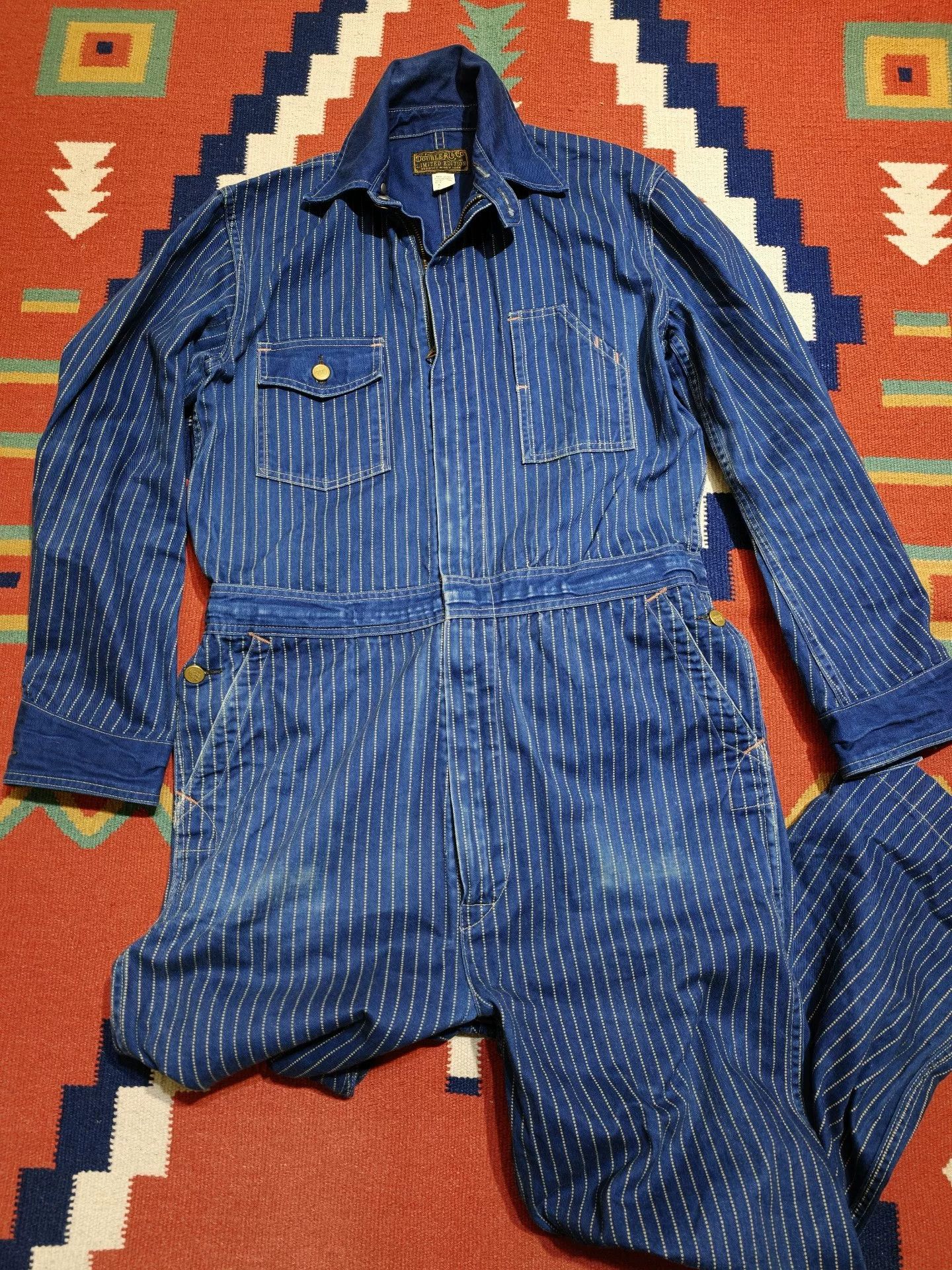 RRL Ralph Lauren RRL Limited Edition Wabash Jumpsuit Size US 26 / EU 42 - 1 Thumbnail