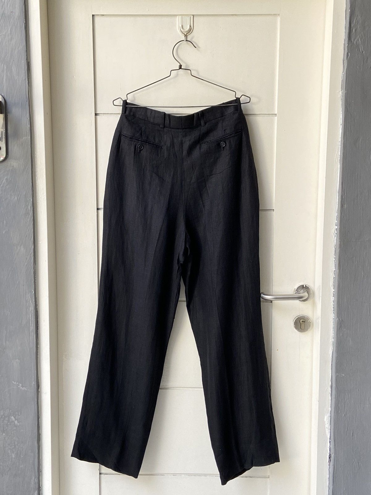 Designer × Japanese Brand YOSHIHIHO Black Long Pants Size US 28 / EU 44 - 4 Thumbnail